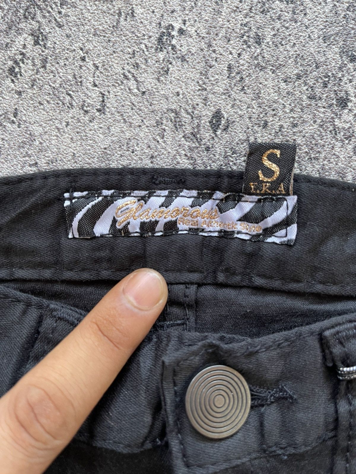 Japanese Brand Y2k Glamorous poem grunge multi zipper slim pants Size 27" / US 4 / IT 40 - 6 Thumbnail