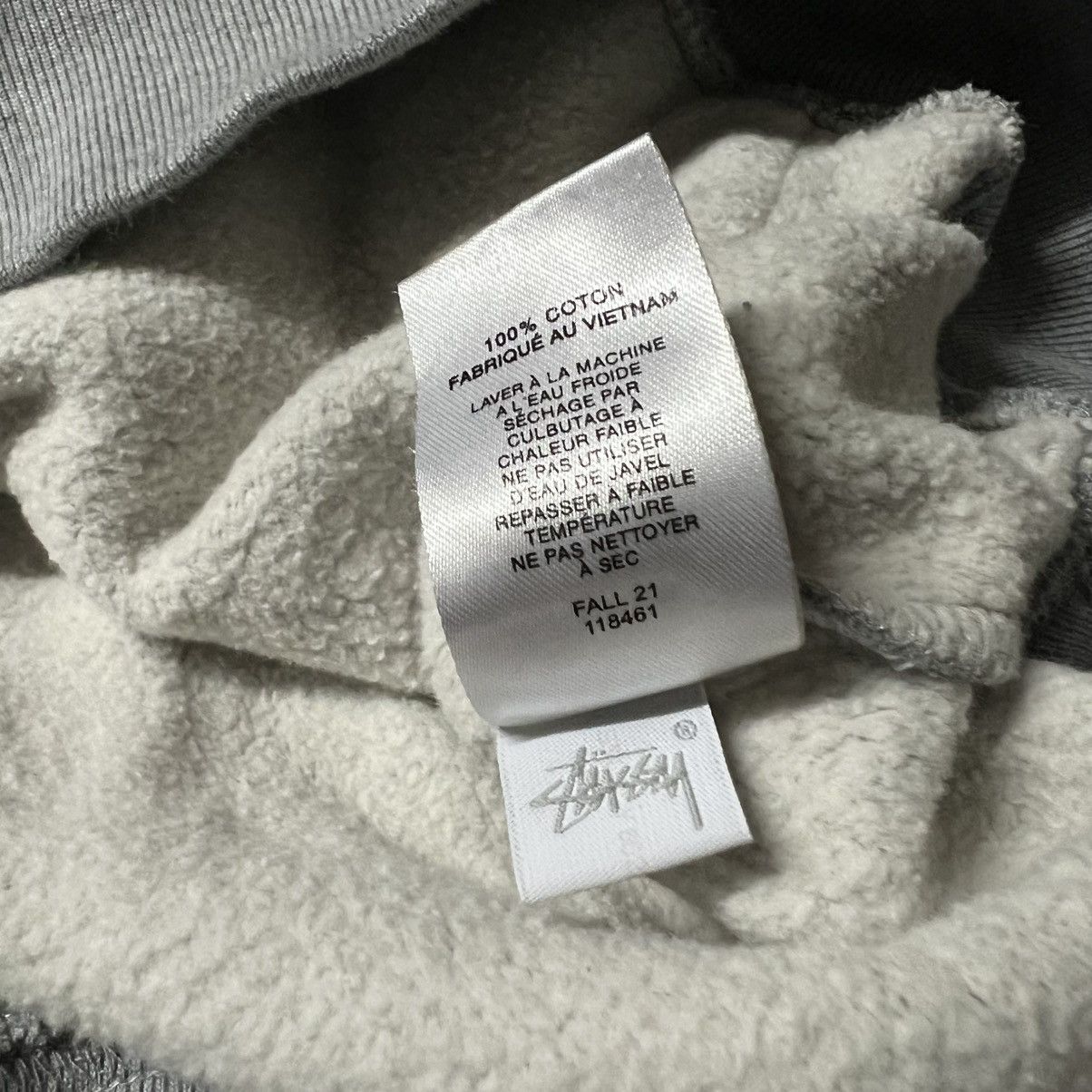 Hypebeast × Stussy Stussy Streetwear Embroidered Logo Pull-Over Hoodie Sweater Size US L / EU 52-54 / 3 - 9 Thumbnail