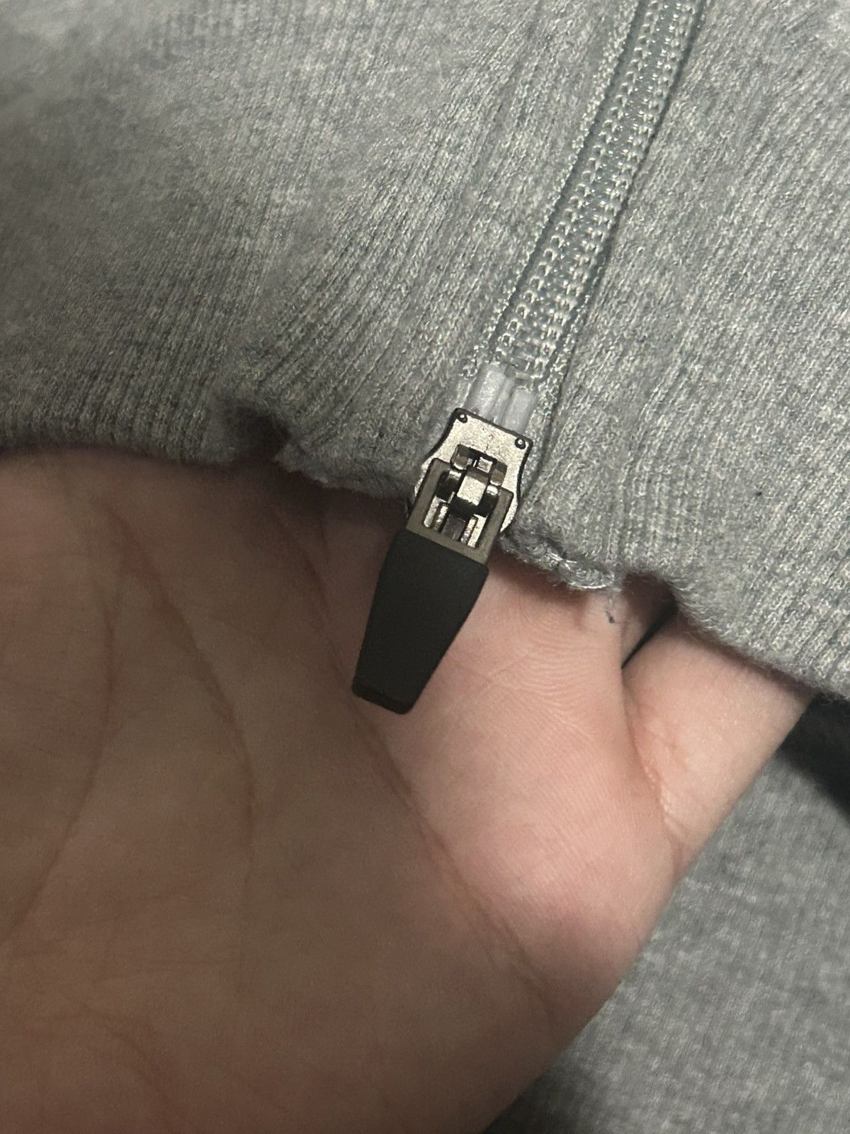 Other Cropped Grey Zipup Size US XS / EU 42 / 0 - 3 Thumbnail