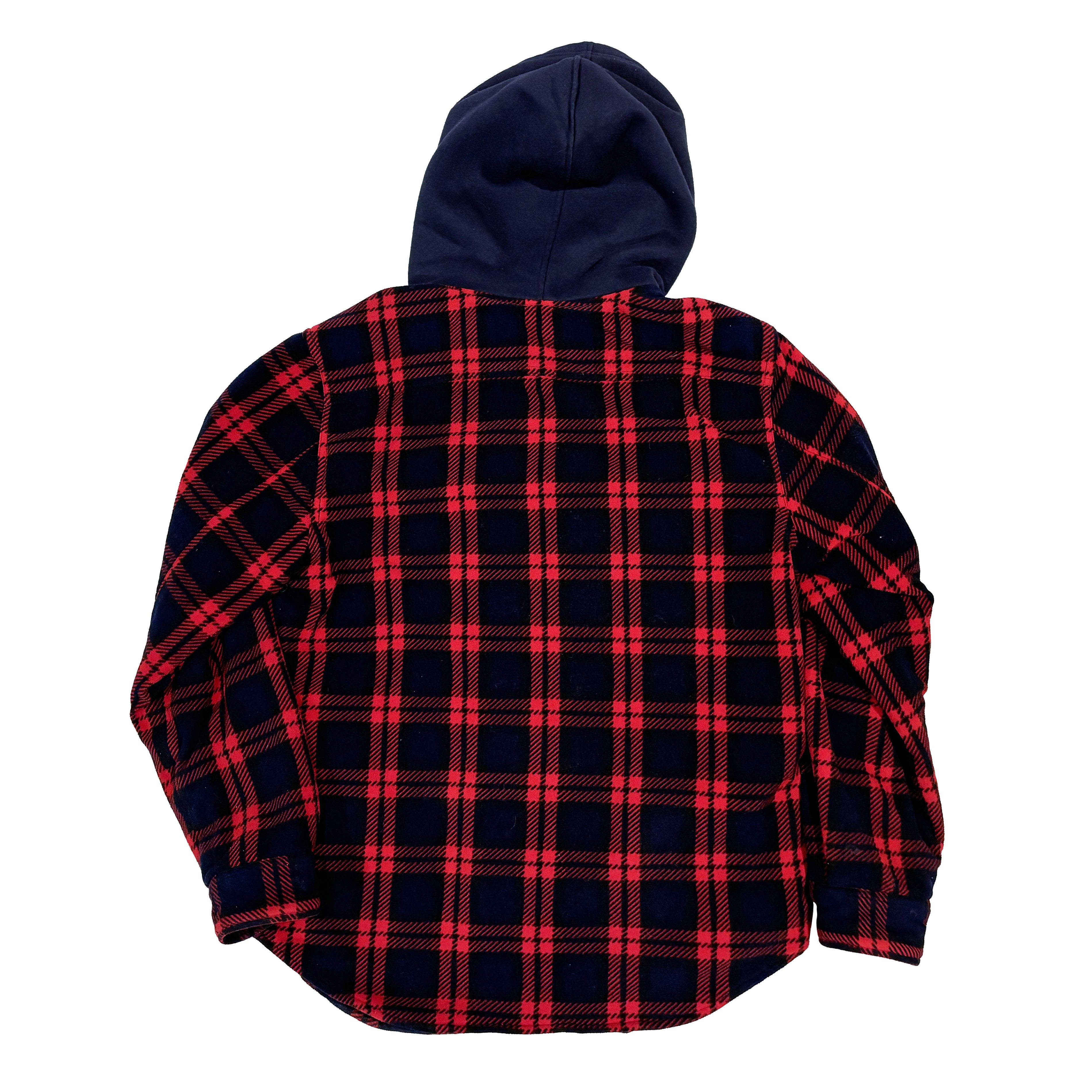 Supreme Hooded Plaid Workshirt Size US M / EU 48-50 / 2 - 2 Thumbnail
