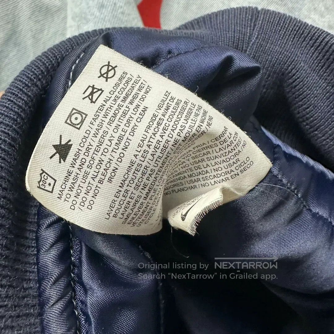 Nike nike supreme nba denim baseball jacket blue. Size US L / EU 52-54 / 3 - 5 Thumbnail