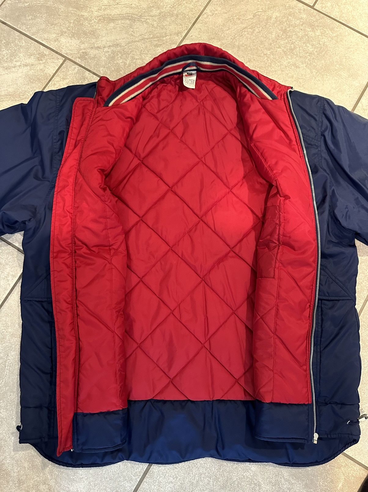 Nike × Vintage 90s Vintage Nike Swoosh Y2K Retro Coat/Jacket Size US XL / EU 56 / 4 - 5 Thumbnail