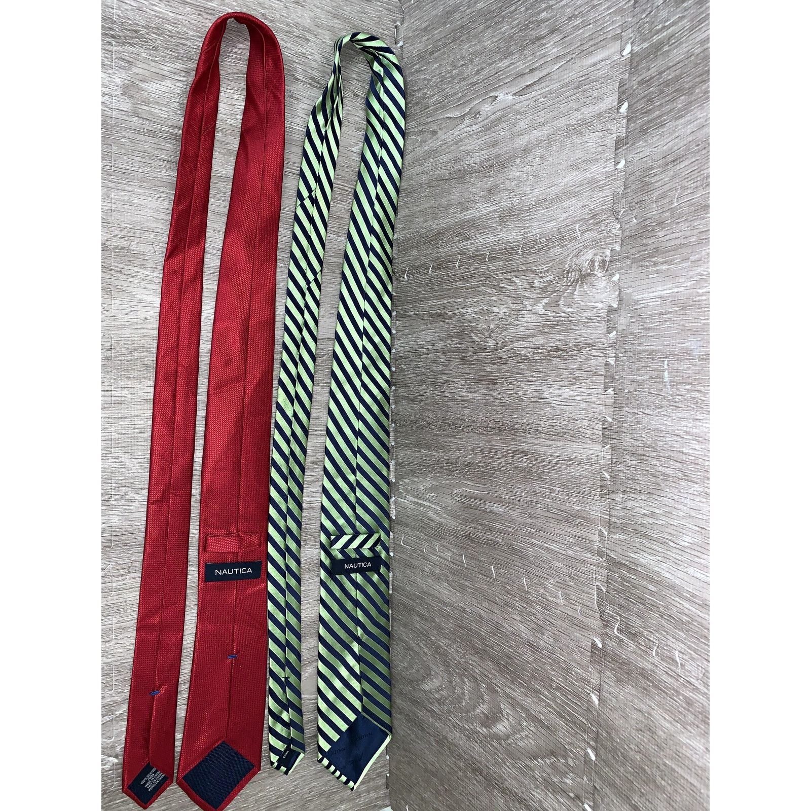 Nautica Nautica Men's Silk Ties Set of 3 Multicolor Striped Size ONE SIZE - 7 Thumbnail
