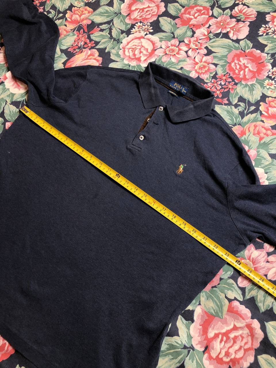 Polo Ralph Lauren Vintage Polo Ralph Lauren Custom Slim Fit Long Sleeve Size L Size US L / EU 52-54 / 3 - 14 Thumbnail