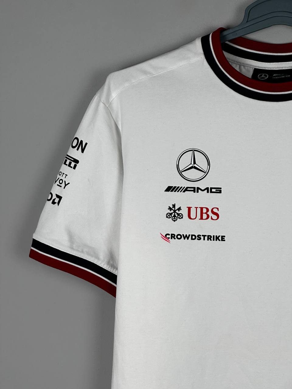 Formula 1 Vintage AMG Mercedes Benz Petronas T-Shirt Y2K Size US XXL / EU 58 / 5 - 4 Thumbnail