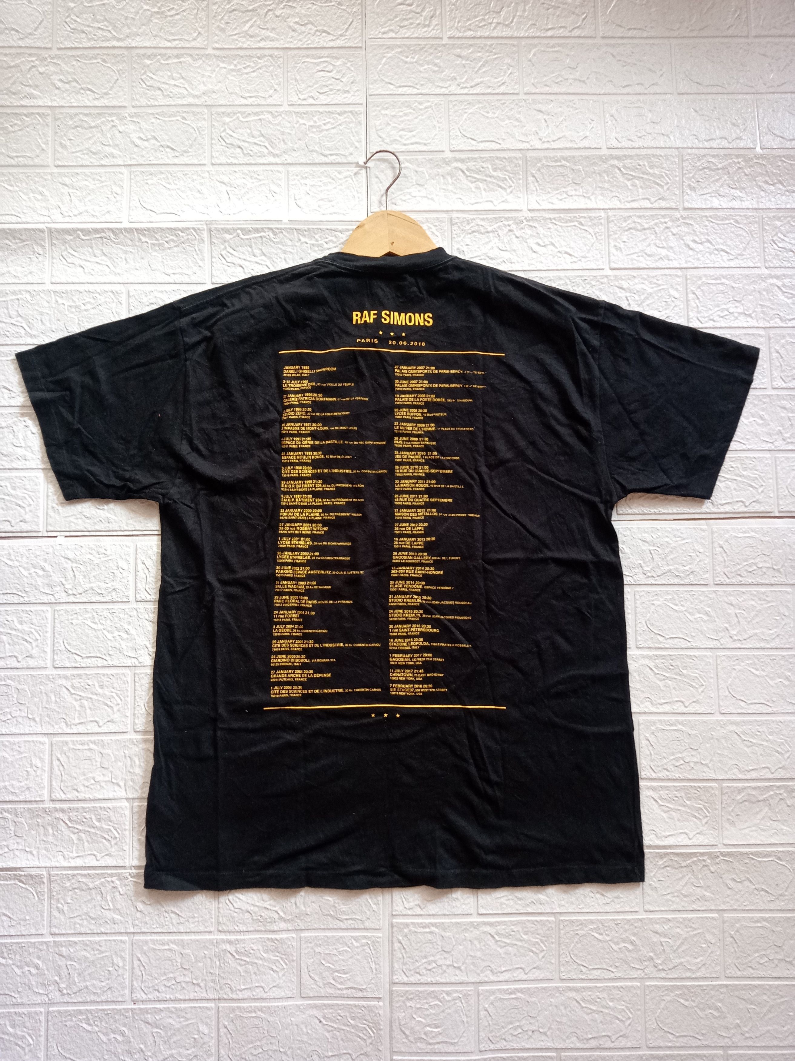 Raf Simons RAF SIMONS Graphic SS/19 Size US L / EU 52-54 / 3 - 2 Thumbnail