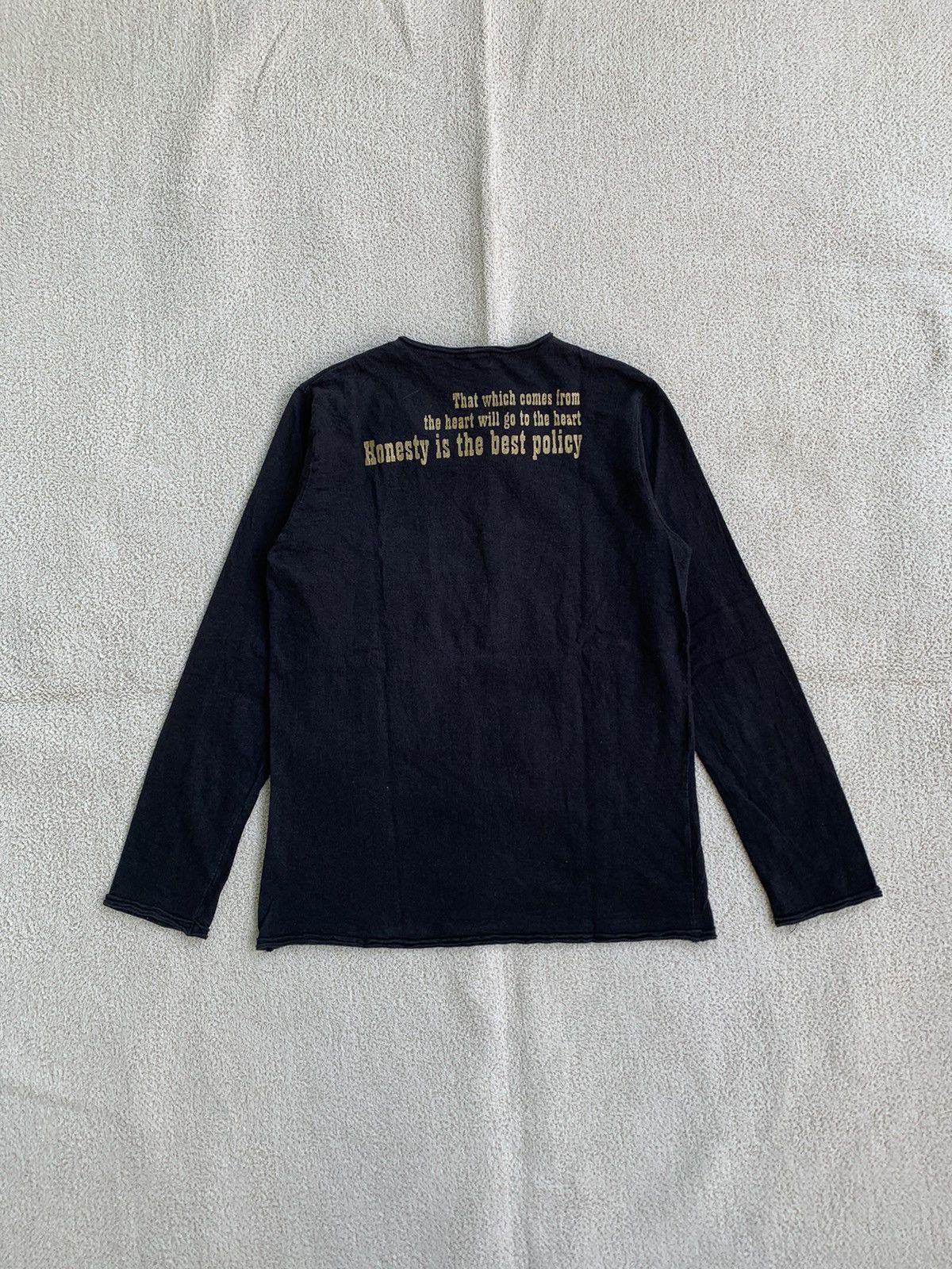 Beauty Beast × If Six Was Nine × Japanese Brand Japanse Brand CP Poem Longsleeve Y2k style Size US L / EU 52-54 / 3 - 2 Thumbnail