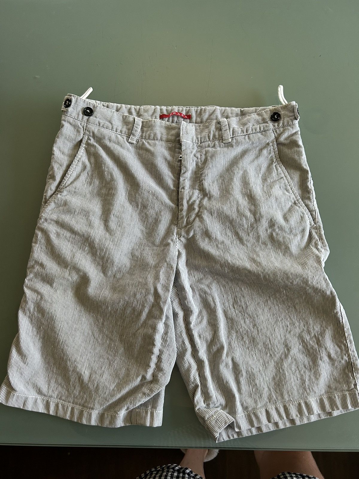 Prada Prada cotton shorts Size US 31 - 1 Thumbnail