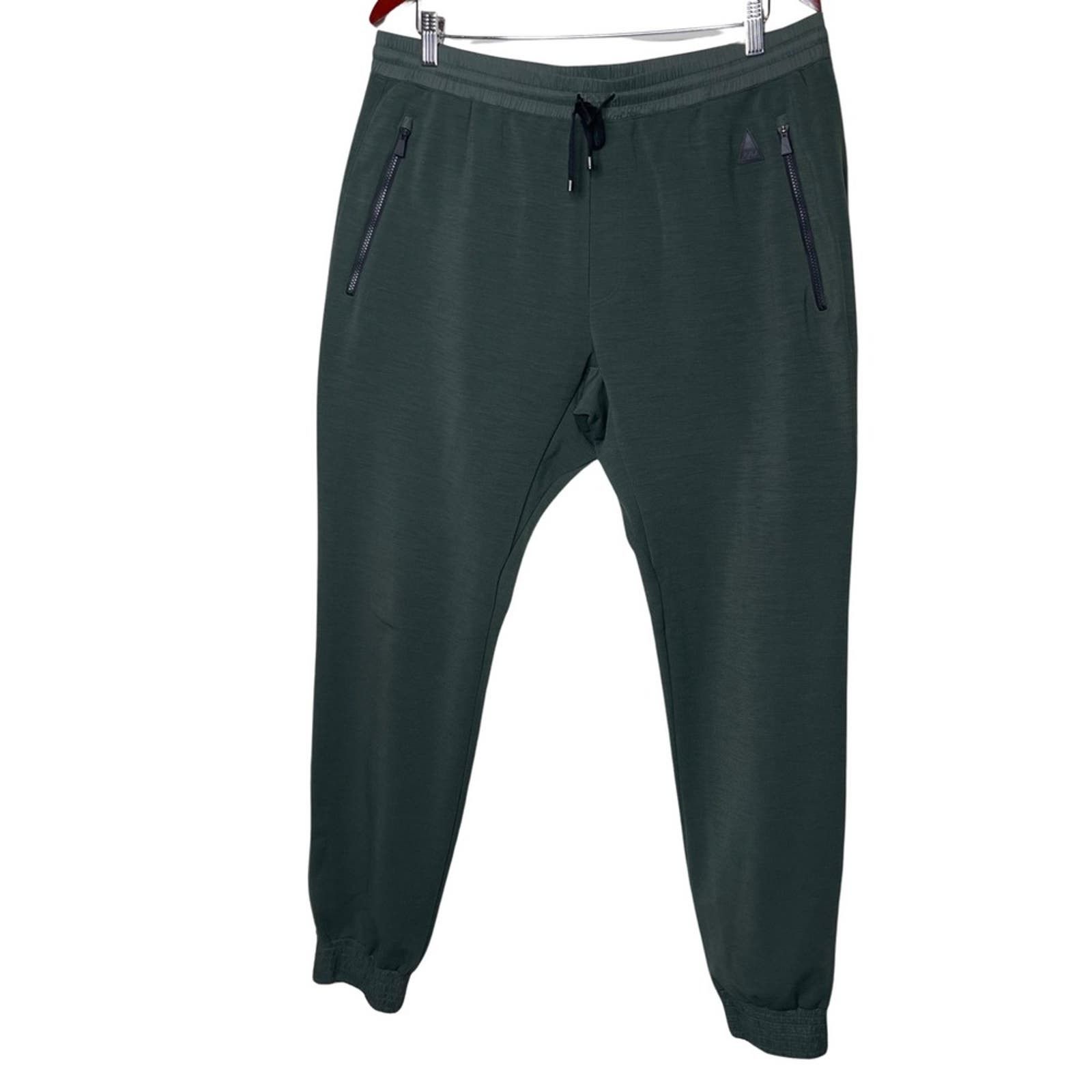 image of Aztech&mountain Aztech Mountain Aspen Men Green Fleece Jogger Sweatpants L (Size 34)