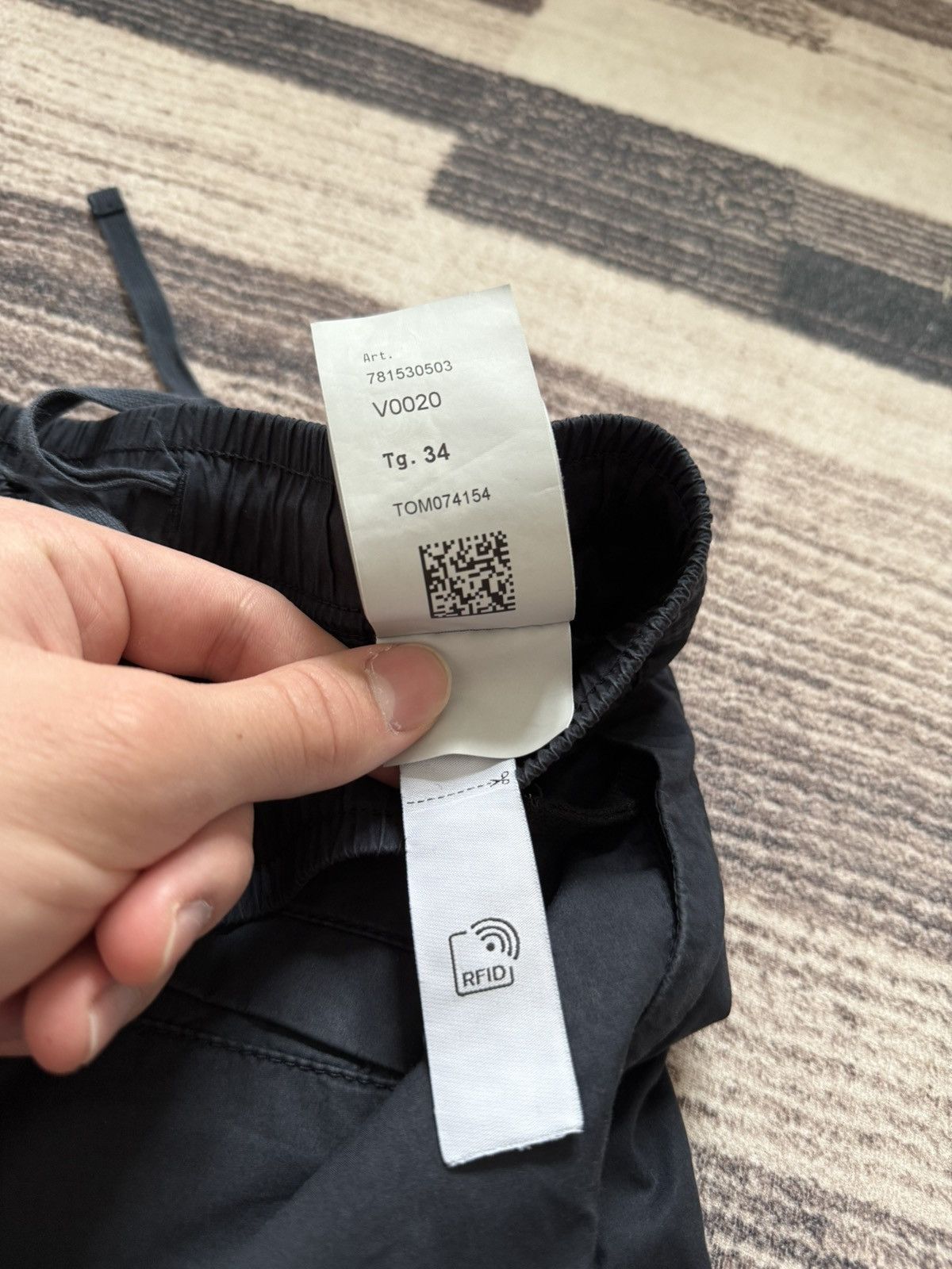 Massimo Osti × Stone Island × Vintage Stone Island Vintage Joggers Size US 34 / EU 50 - 7 Thumbnail