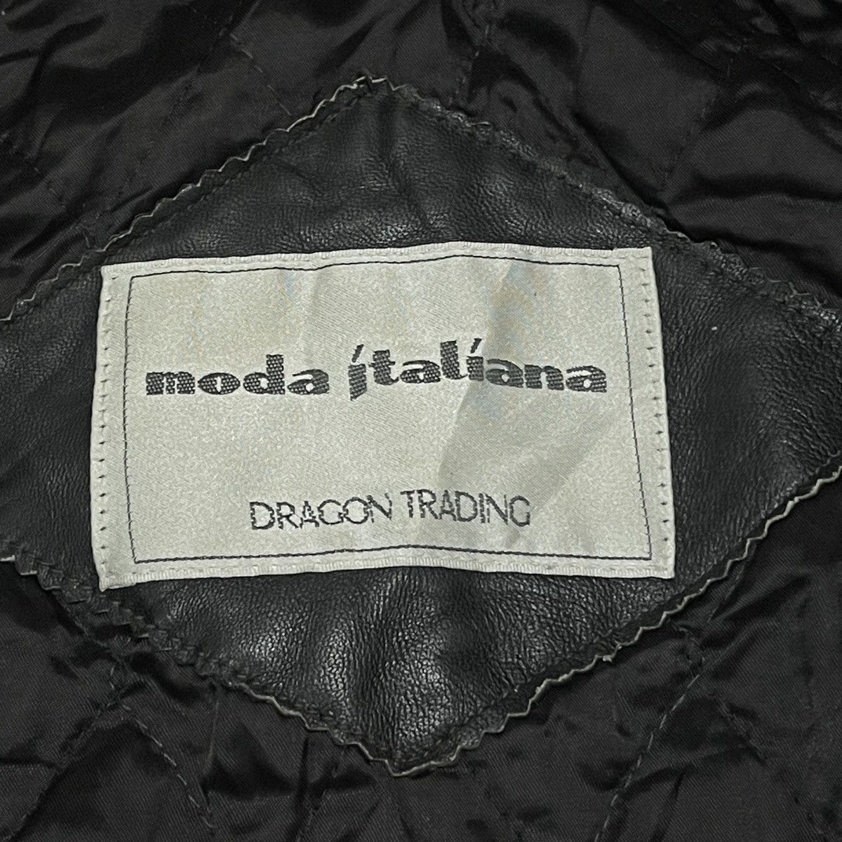 Genuine Leather Vtg Moda Italiana Flight Bomber Leather Jacket Fur Collar Size US L / EU 52-54 / 3 - 22 Thumbnail