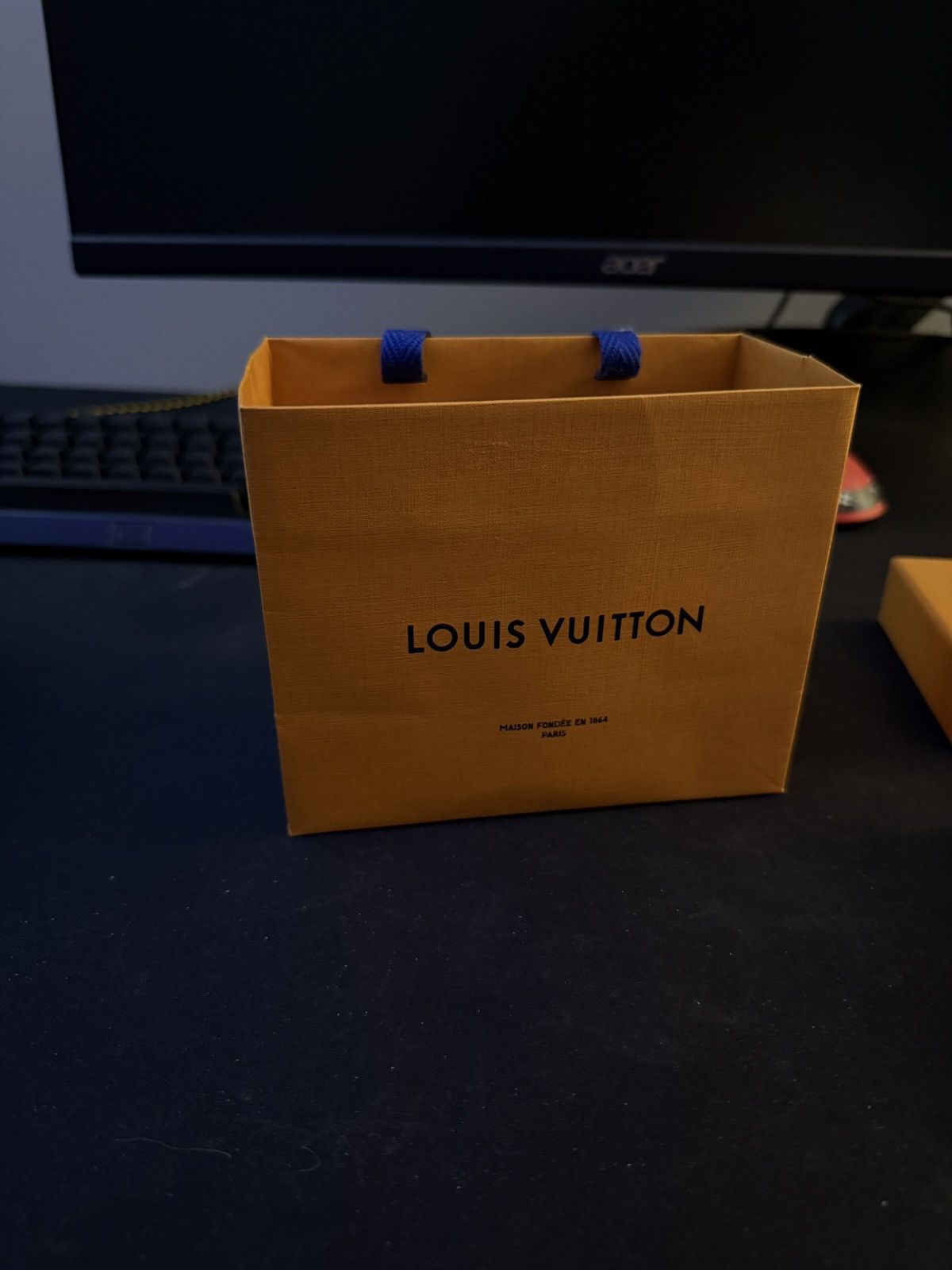 Louis Vuitton LOUIS VUITTON BLUE SPLIT BRACELET Size ONE SIZE - 4 Thumbnail