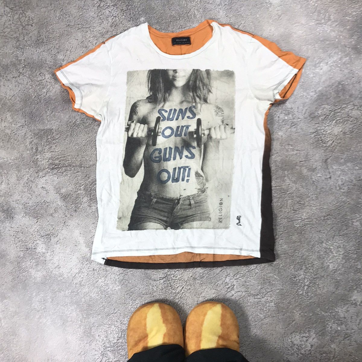 Band Tees VINTAGE Y2K RELIGION LONDON SKELETON DEAD FACE HORROR Size US M / EU 48-50 / 2 - 1 Thumbnail
