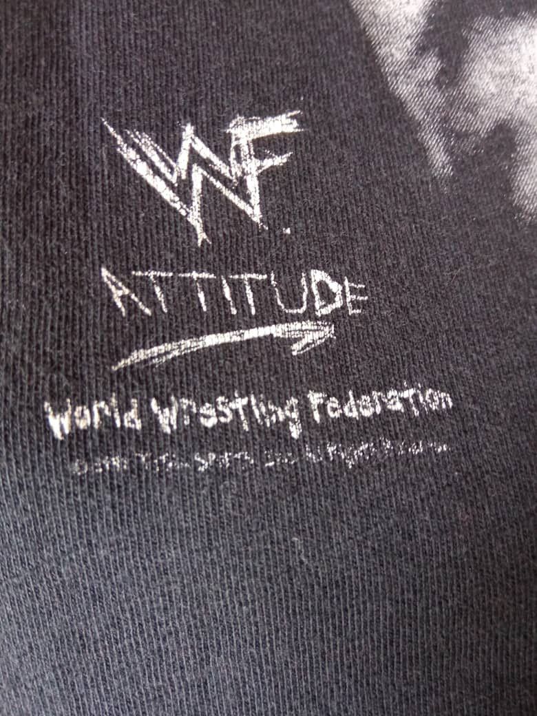 Vintage × WWF Vintage 90s 1998 Undertaker Wrestling WWF Attitude T Shirt Size US XL / EU 56 / 4 - 2 Thumbnail