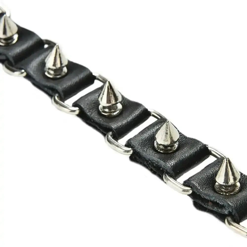 Jewelry Spikes Rivert Bracelet Size ONE SIZE - 3 Thumbnail