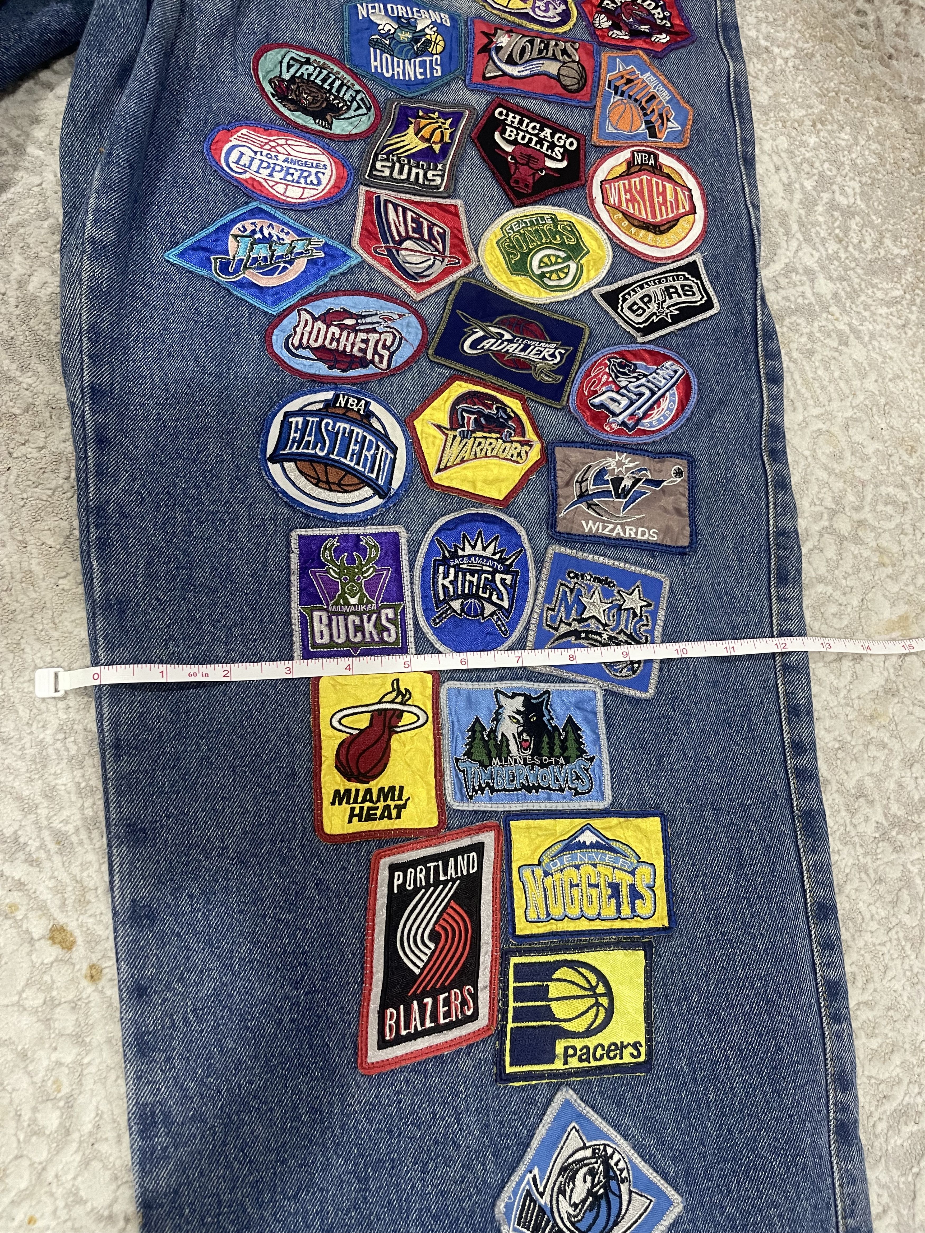 NBA Vintage Jeff Hamilton NBA Jeans Size US 40 / EU 56 - 15 Thumbnail