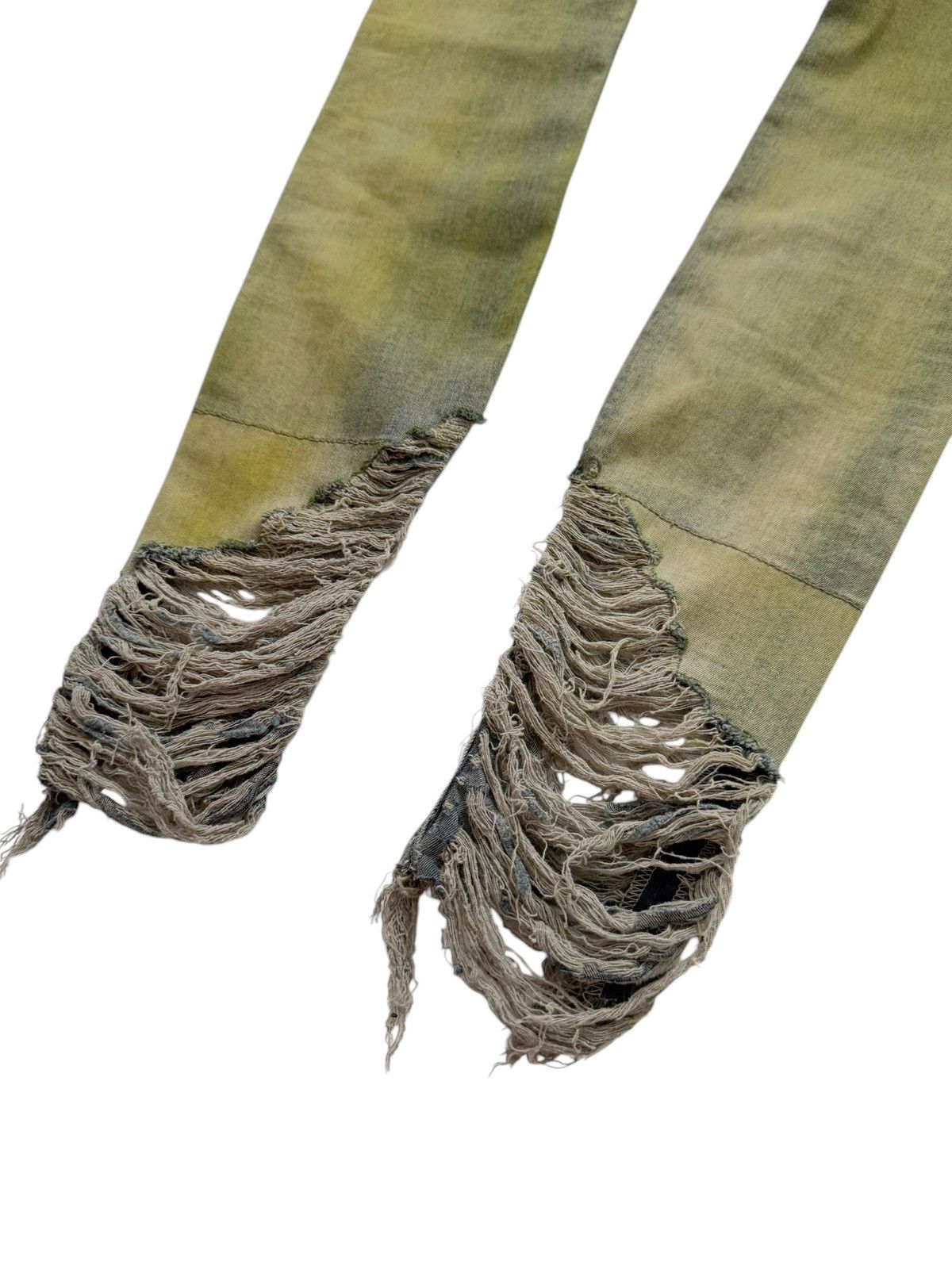 Rick Owens Luxor Tyrone Acid Degrade Denim Jeans Distressed Size US 32 / EU 48 - 5 Thumbnail
