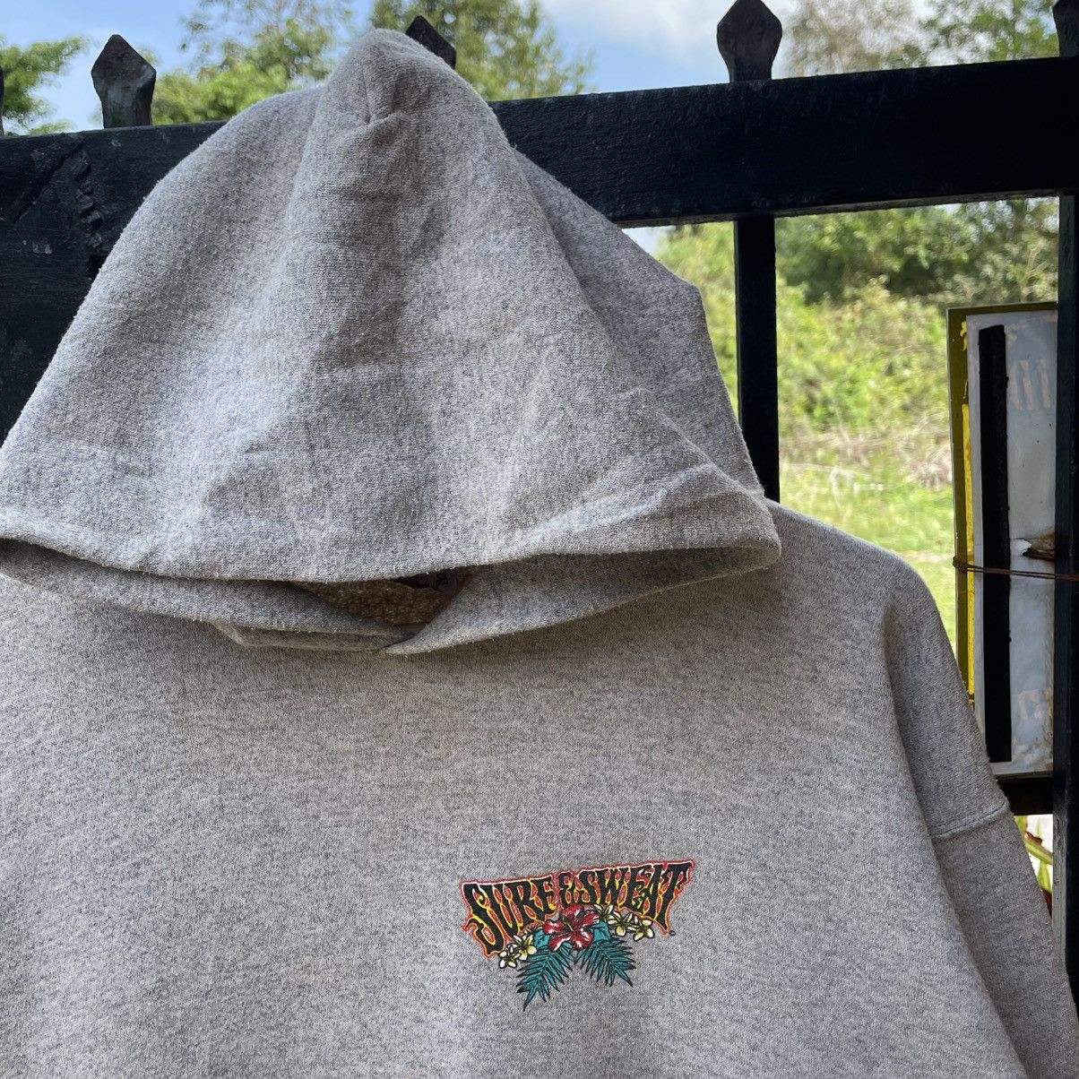 Vintage 🔥Vintage 1994 Surf And Sweat Big Wave Groovy Pullover Hoodie Size US M / EU 48-50 / 2 - 8 Thumbnail