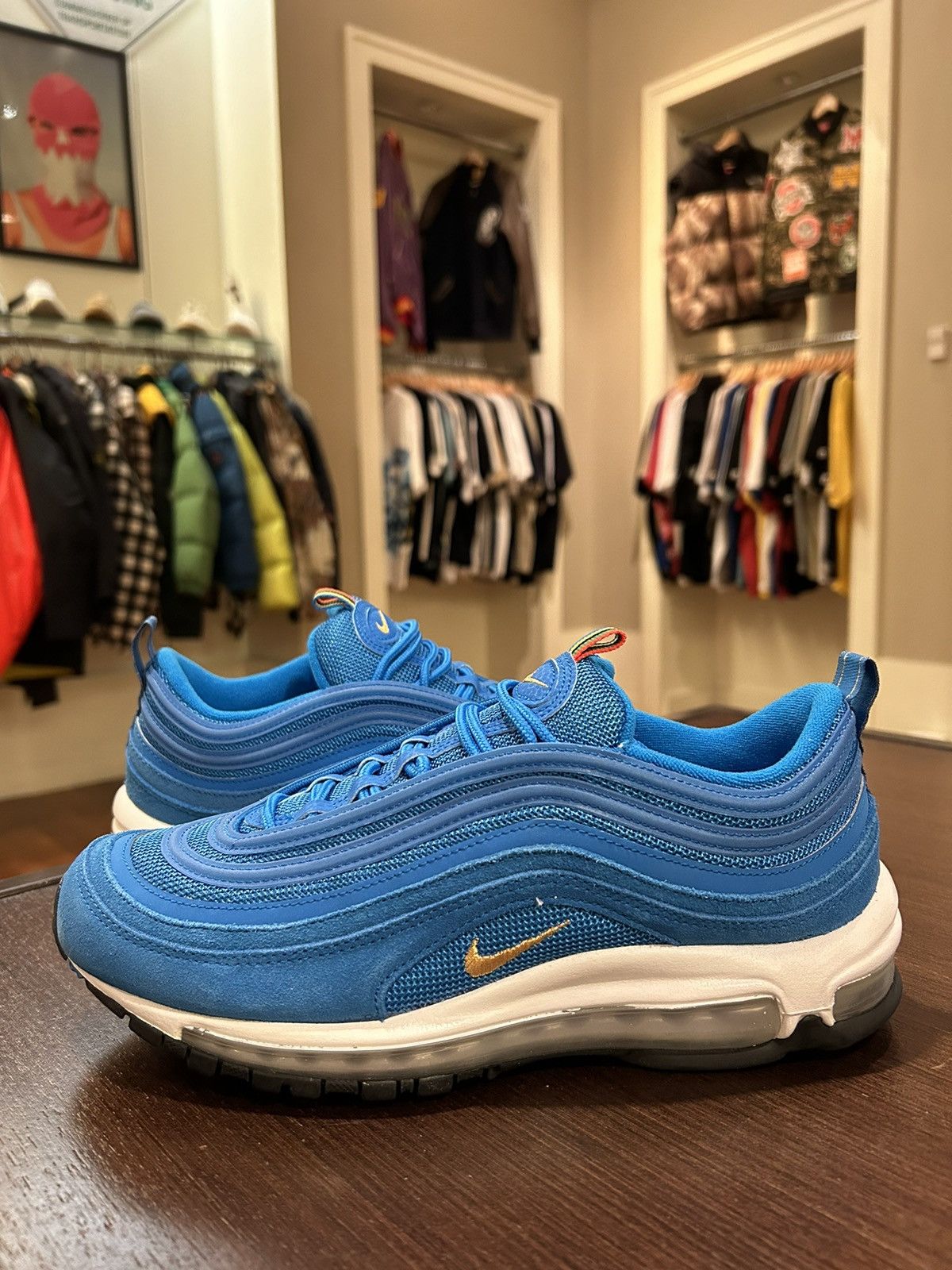 Nike Nike Air Max 97 Olympic Rings Pack Blue Size US 8.5 / EU 41-42 - 1 Thumbnail