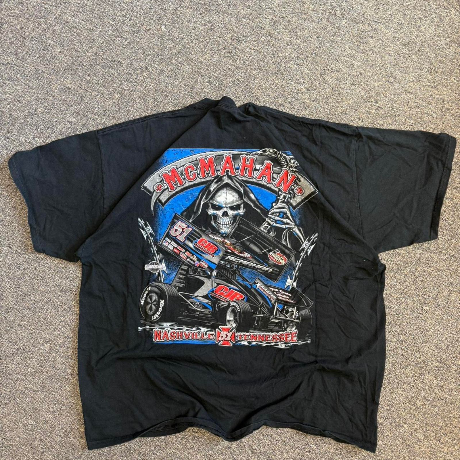 Gildan Mcmahan nashville tennessee racing shirt Size US XXL / EU 58 / 5 - 3 Thumbnail