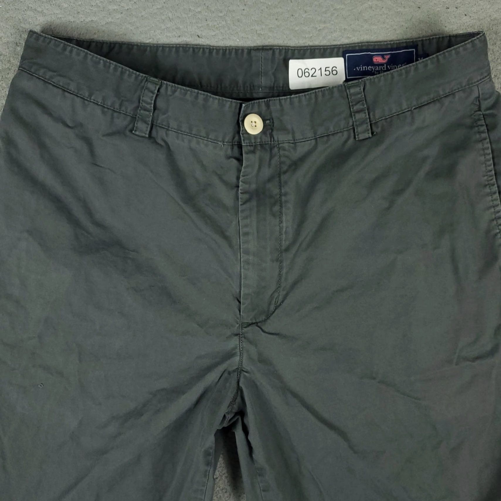 Vineyard Vines Vineyard Vines Men's Shorts 34 Gray Chino Casual Summer Classic Fit Size US 34 / EU 50 - 2 Thumbnail
