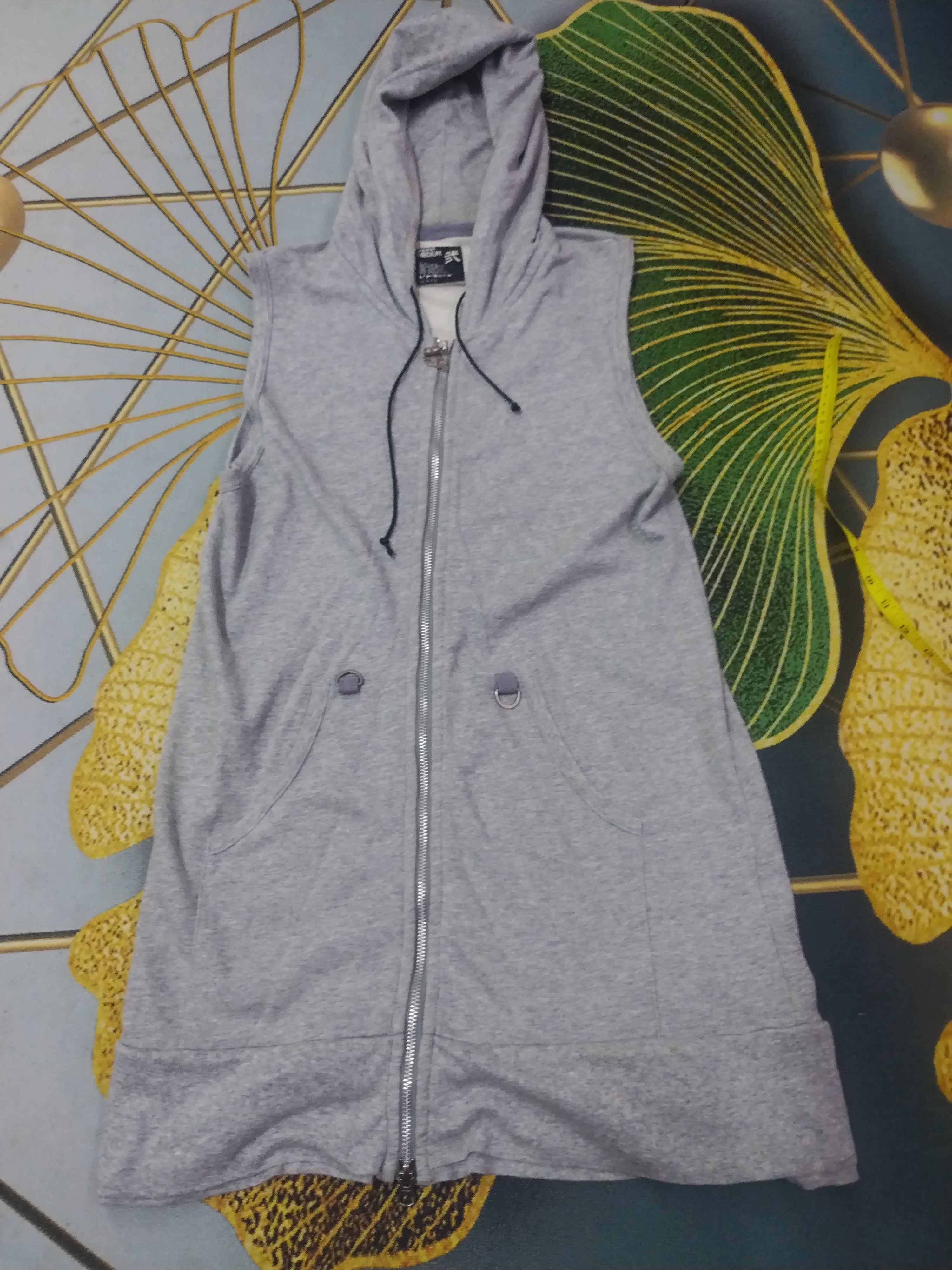 Japanese Brand Ppfm sleeveless zip hoodie Size US M / EU 48-50 / 2 - 1 Thumbnail
