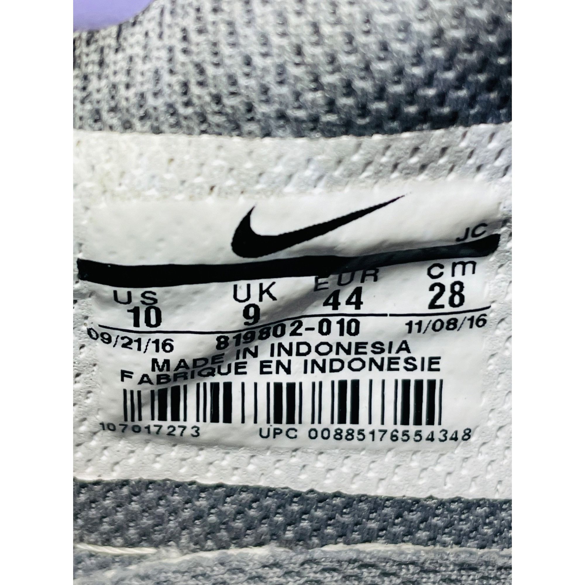 Nike Nike Gray Suede Sneakers Court Royal White Swoosh Men's Size Size US 10 / IT 40 - 10 Thumbnail