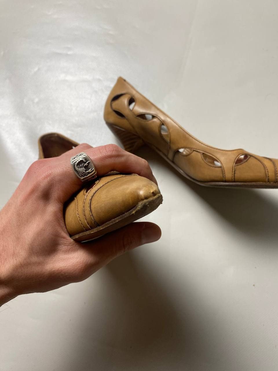 Prada Vintage Prada Heels Size US 5 / IT 35 - 2 Thumbnail
