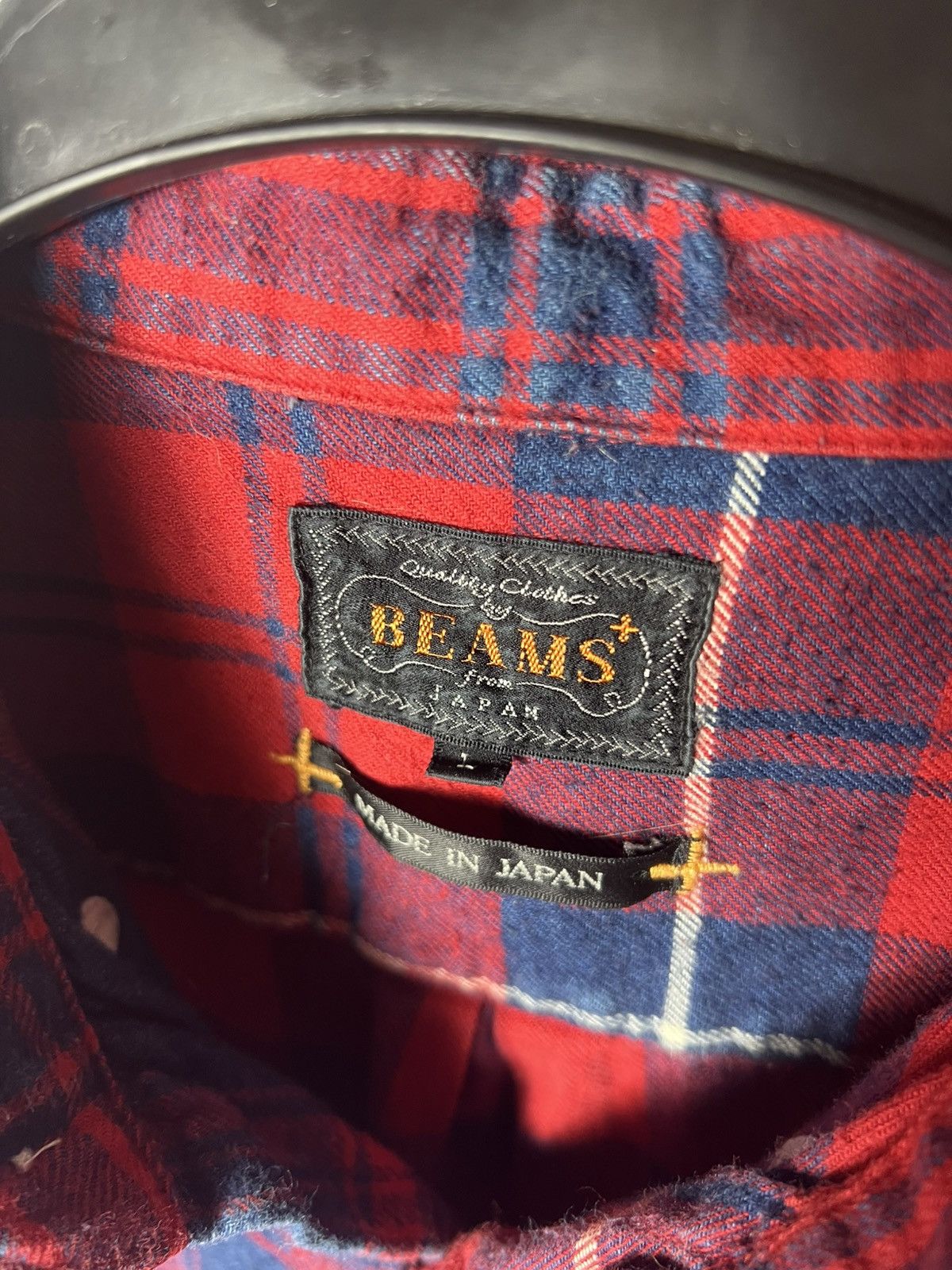 Beams Japan Beams Japan Tartan Pattern Patchwork Flannel Shirt Size US L / EU 52-54 / 3 - 12 Thumbnail
