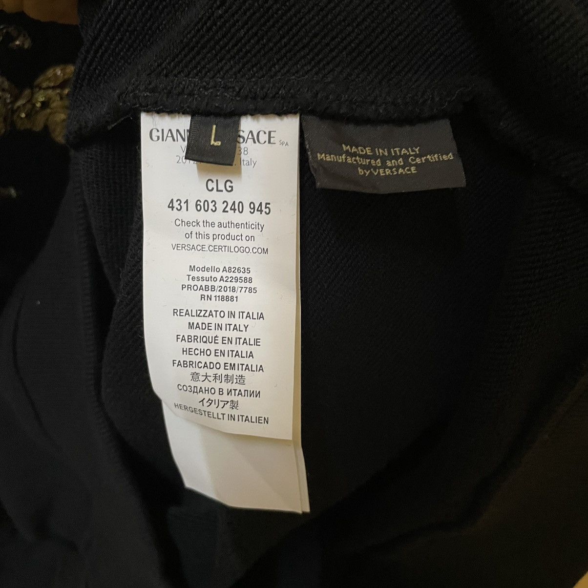 Versace Versace Medusa Sweatshirt Size US L / EU 52-54 / 3 - 4 Thumbnail