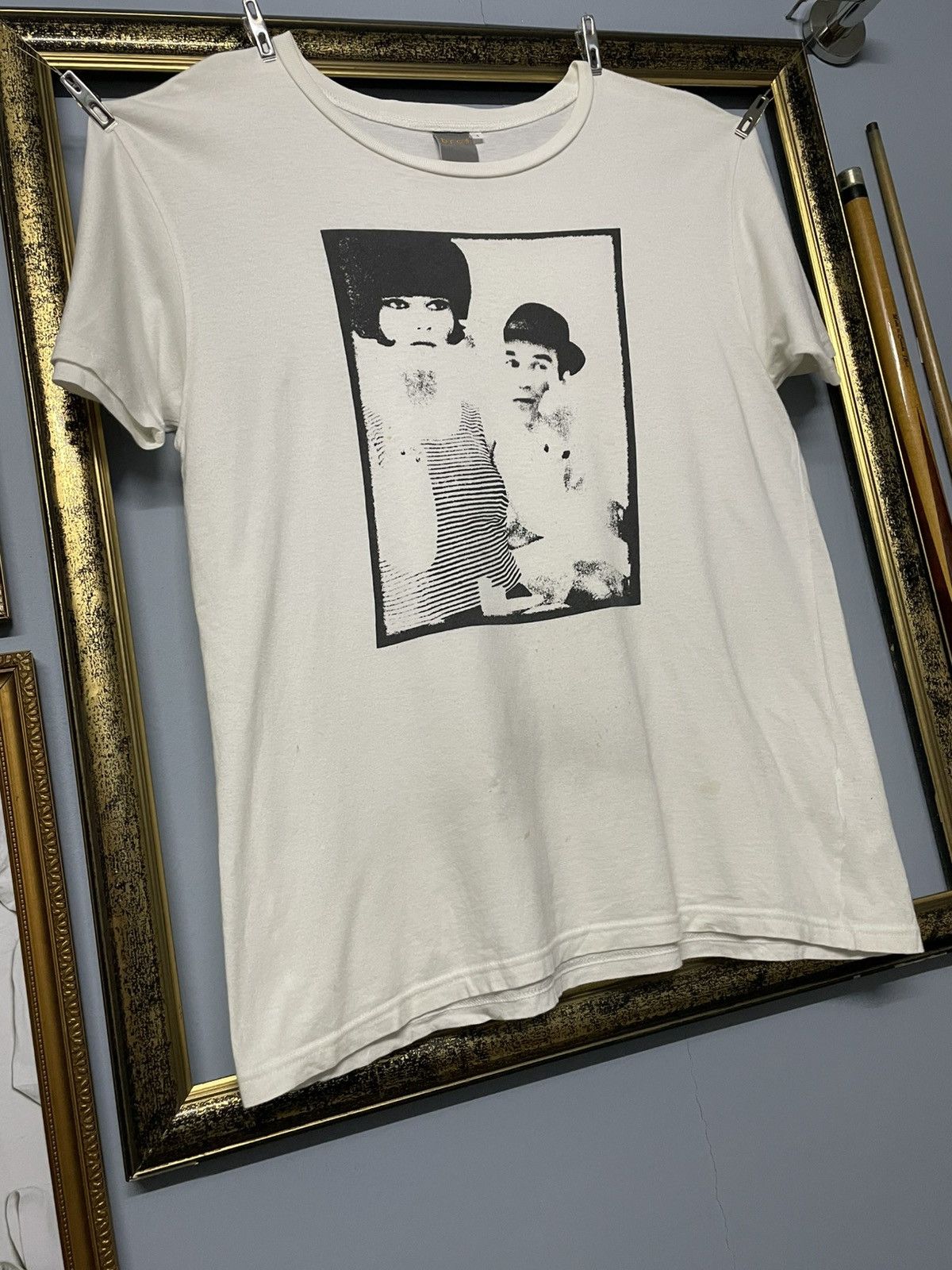 Japanese Brand Vintage 90s Japan Designer Mano Garment Photo Classic Tee Size US M / EU 48-50 / 2 - 4 Thumbnail