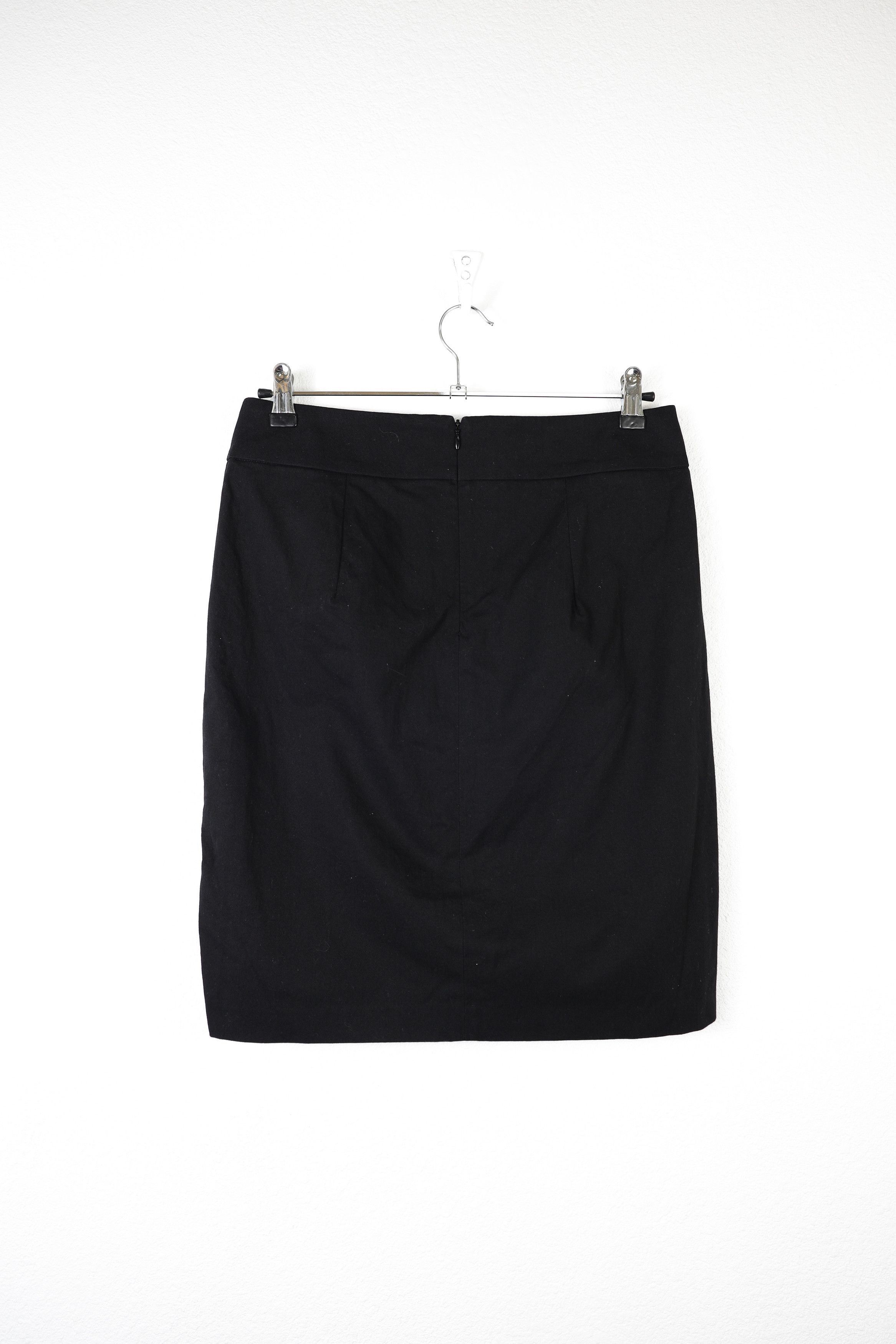 Dries Van Noten Womens Dries Van Noten Black Pockets Midi Skirt Size 25" / US 0 / IT 36 - 5 Thumbnail