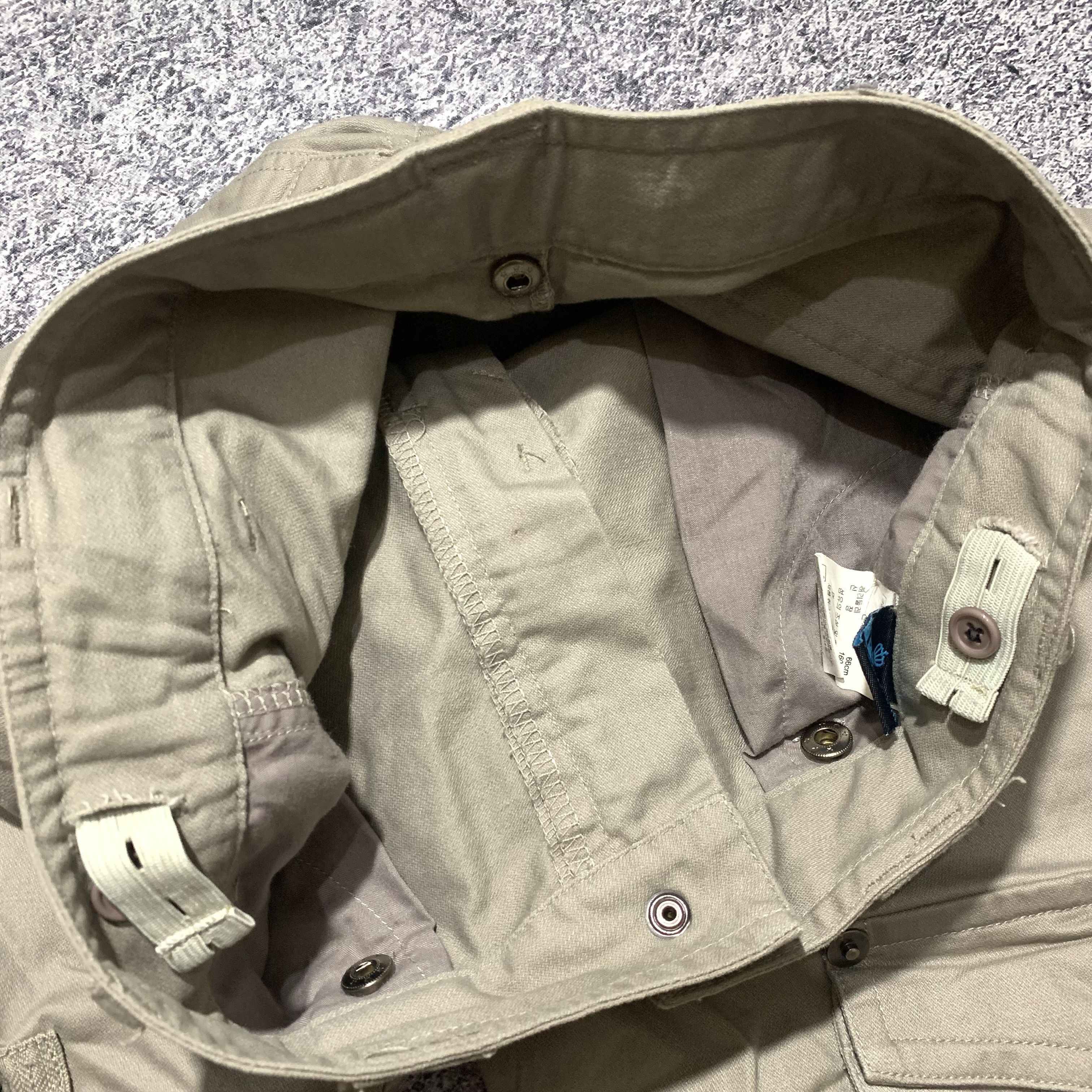 Japanese Brand 2000s Military Ifsix Multipocket Tactical Cargo Pants Size US 27 - 6 Thumbnail