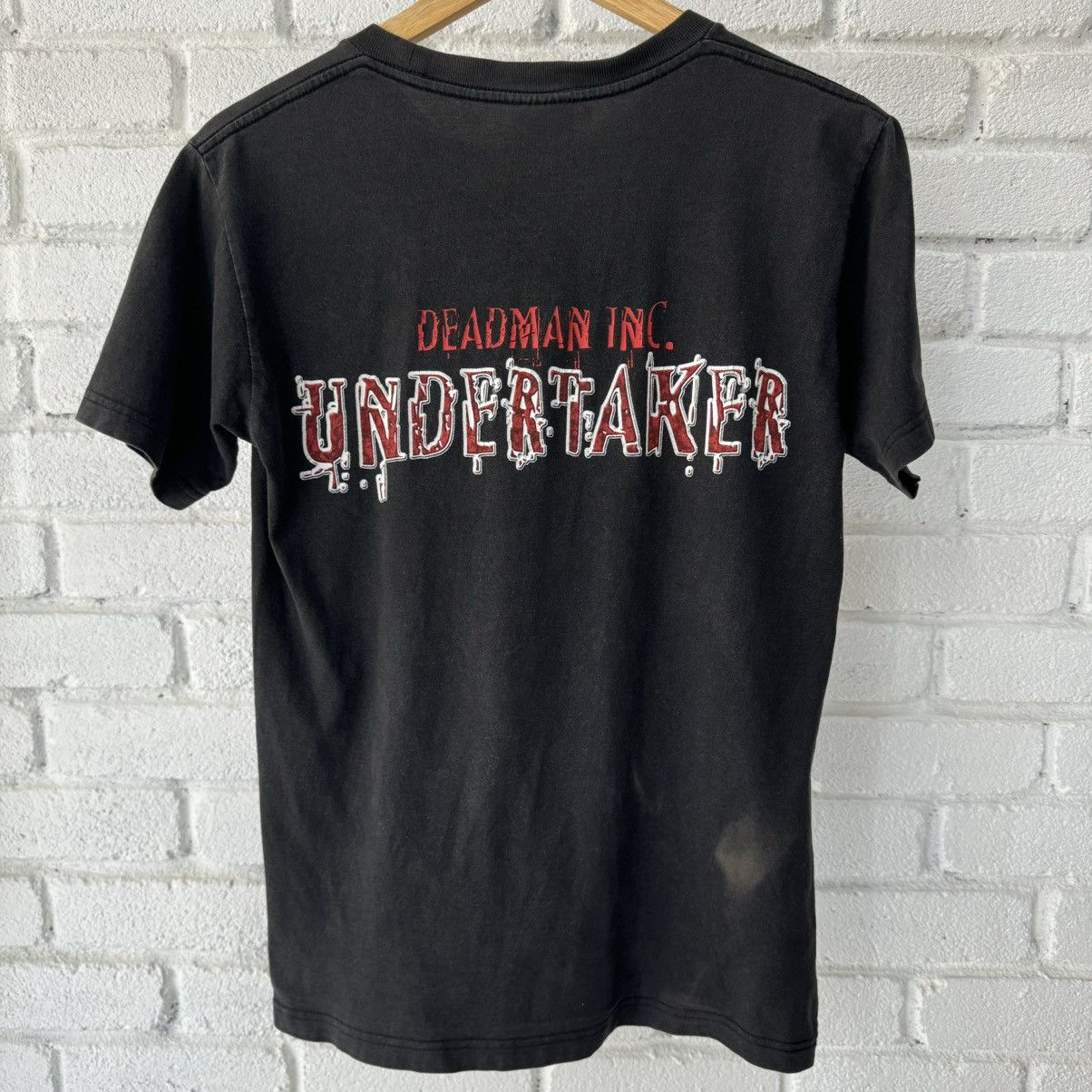 Vintage × WWE × WWF Vintage Undertaker Tee Size US M / EU 48-50 / 2 - 2 Thumbnail