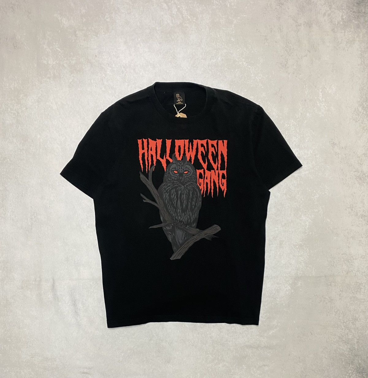 October's Very Own Crazy Y2K Streetwear OVO Halloween Gang Owl Tee L Size US L / EU 52-54 / 3 - 1 Thumbnail