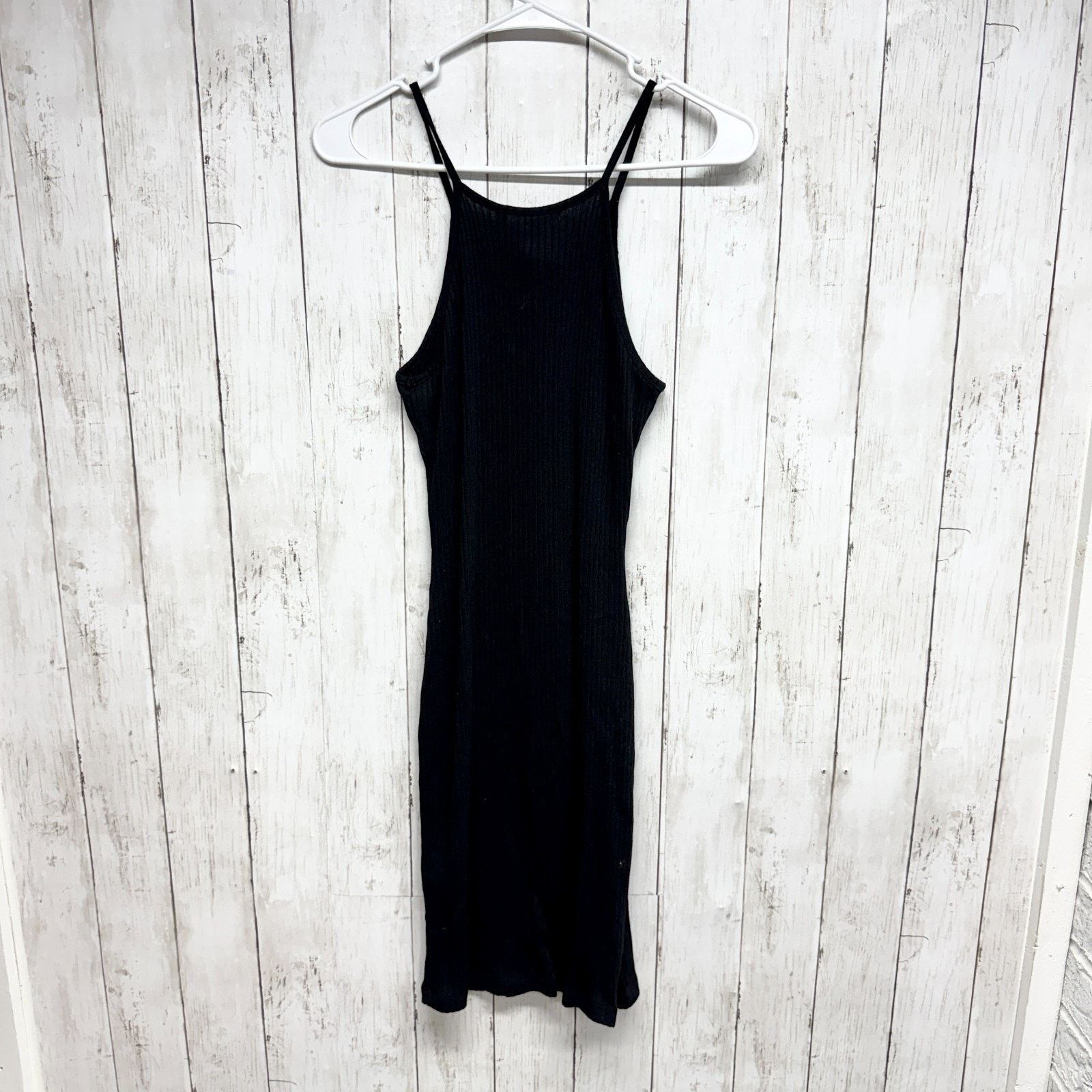 French Connection French Connection Dress Sz 4 Ribbed Spaghetti Strap Midi Size S / US 4 / IT 40 - 7 Thumbnail