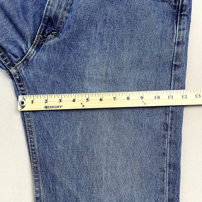 Levi's Levis 505 Jeans Mens 38x36 Blue Denim Regular Fit Stone Wash ...