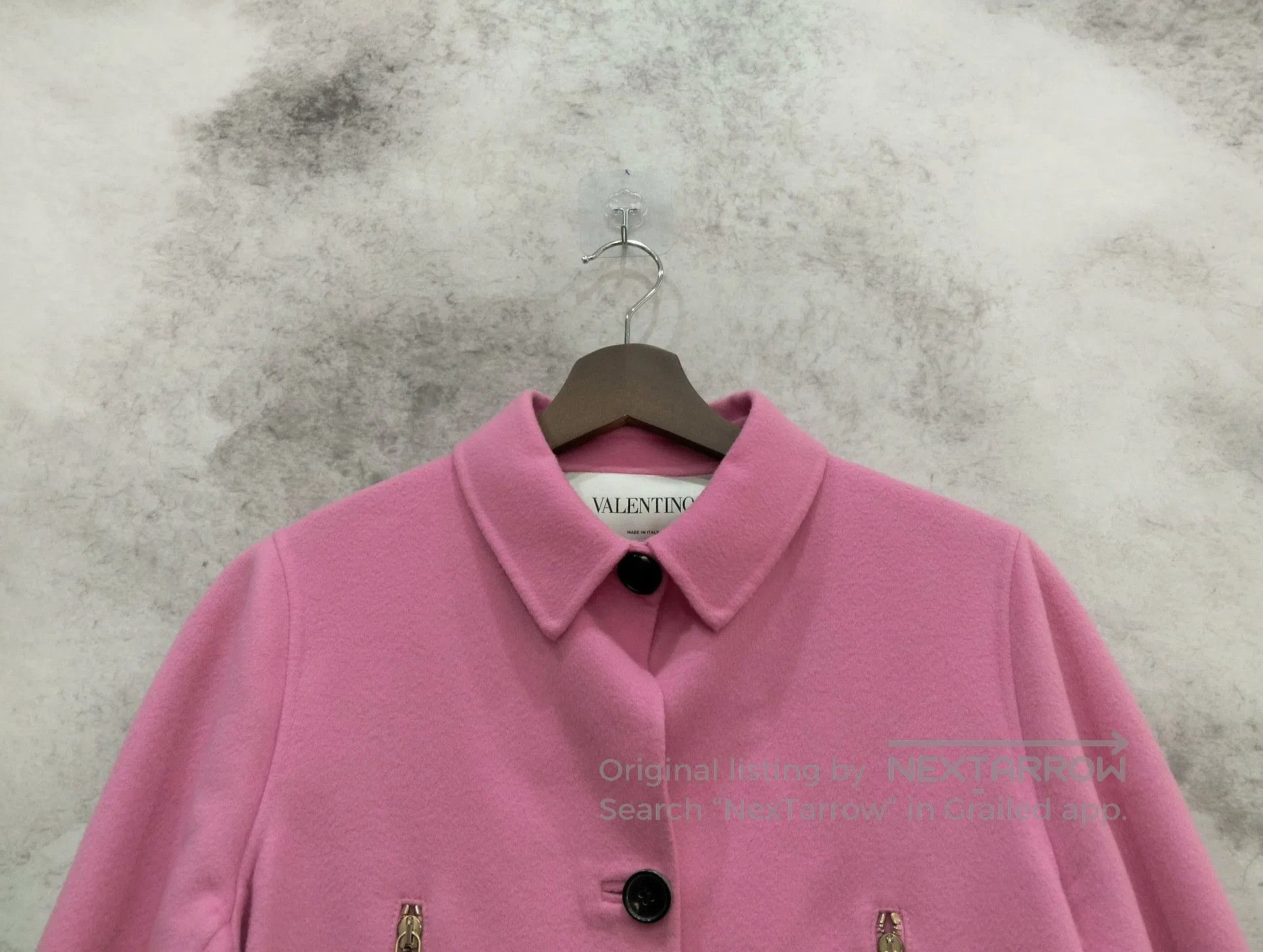 Valentino pink wool coat by valentino. Size US L / EU 52-54 / 3 - 5 Thumbnail