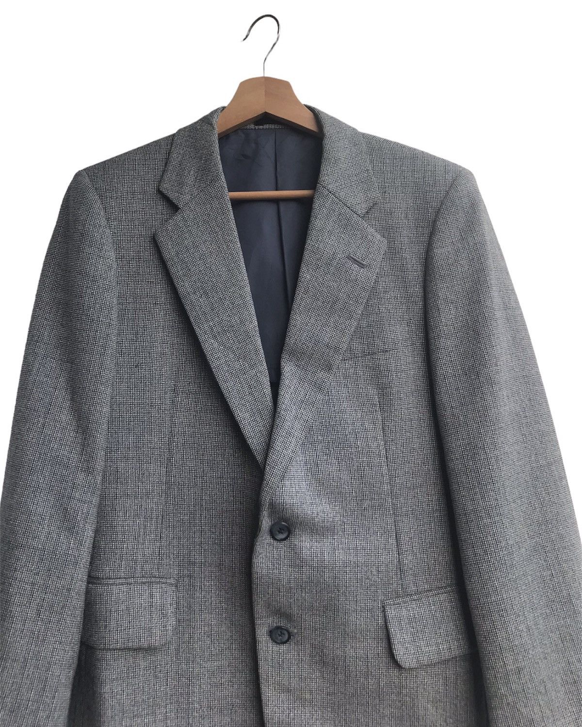 Burberry Vintage Burberrys Houndstooth Wool Blazer Size US S / EU 44-46 / 1 - 5 Thumbnail