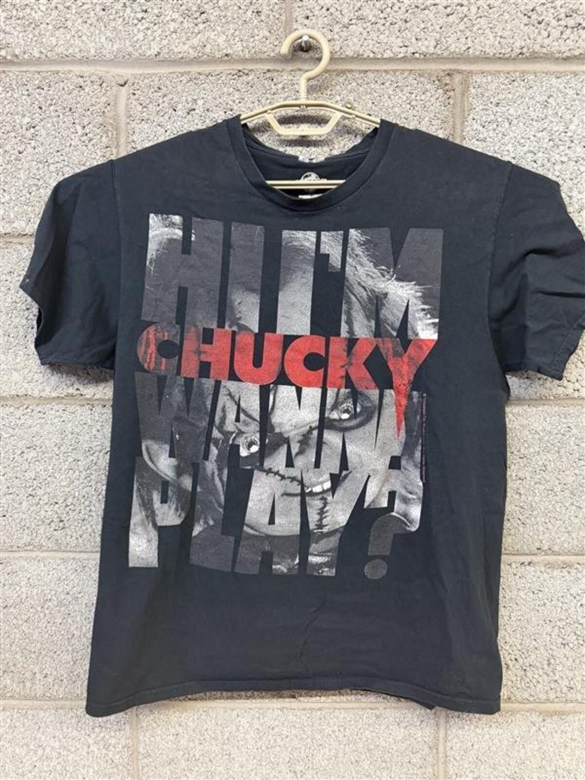 Universal Studios Chucky Horror T-Shirt Size L 2010s Universal Him Wanna Play Size US L / EU 52-54 / 3 - 1 Thumbnail