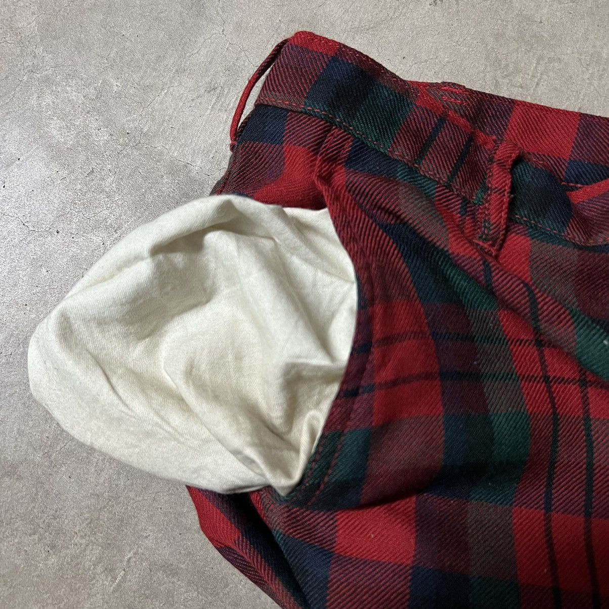 Comme des Garcons × Comme des Garcons Homme Plus × Designer Vintage Comme Des Garcon Homme Plus Plaid Trouser Pants Size US 31 - 9 Thumbnail