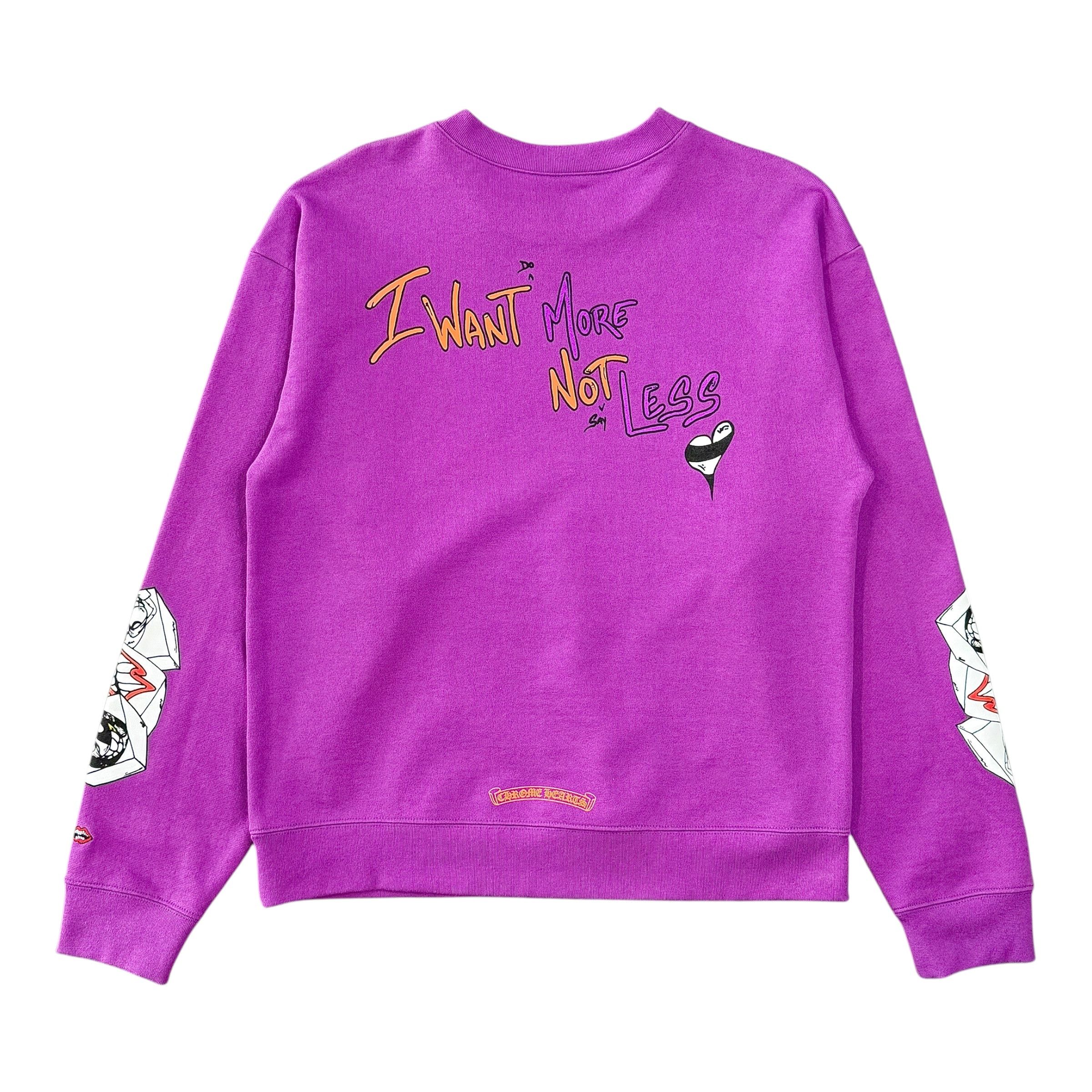 Chrome Hearts Matty Boy Thats That Crewneck Sweatshirt Purple Size US M / EU 48-50 / 2 - 1 Thumbnail