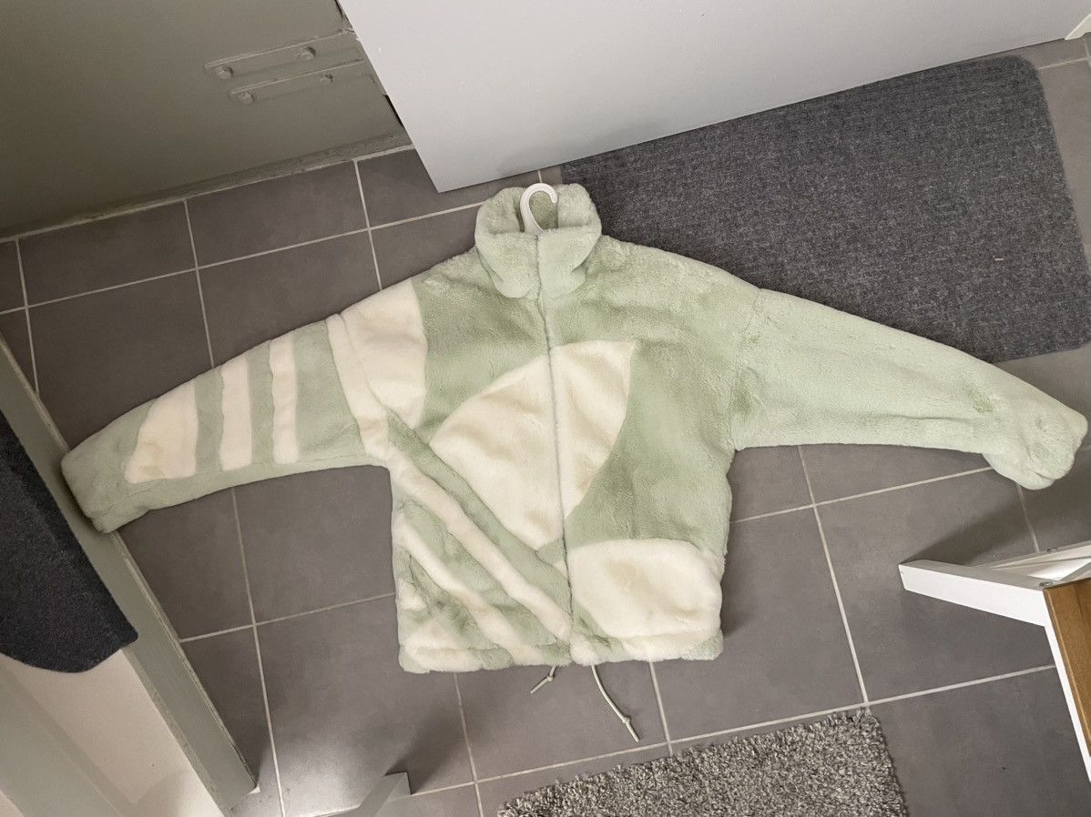 Adidas Adidas japan exclusive mint green faux fur jacket Size L / US 10 / IT 46 - 4 Thumbnail