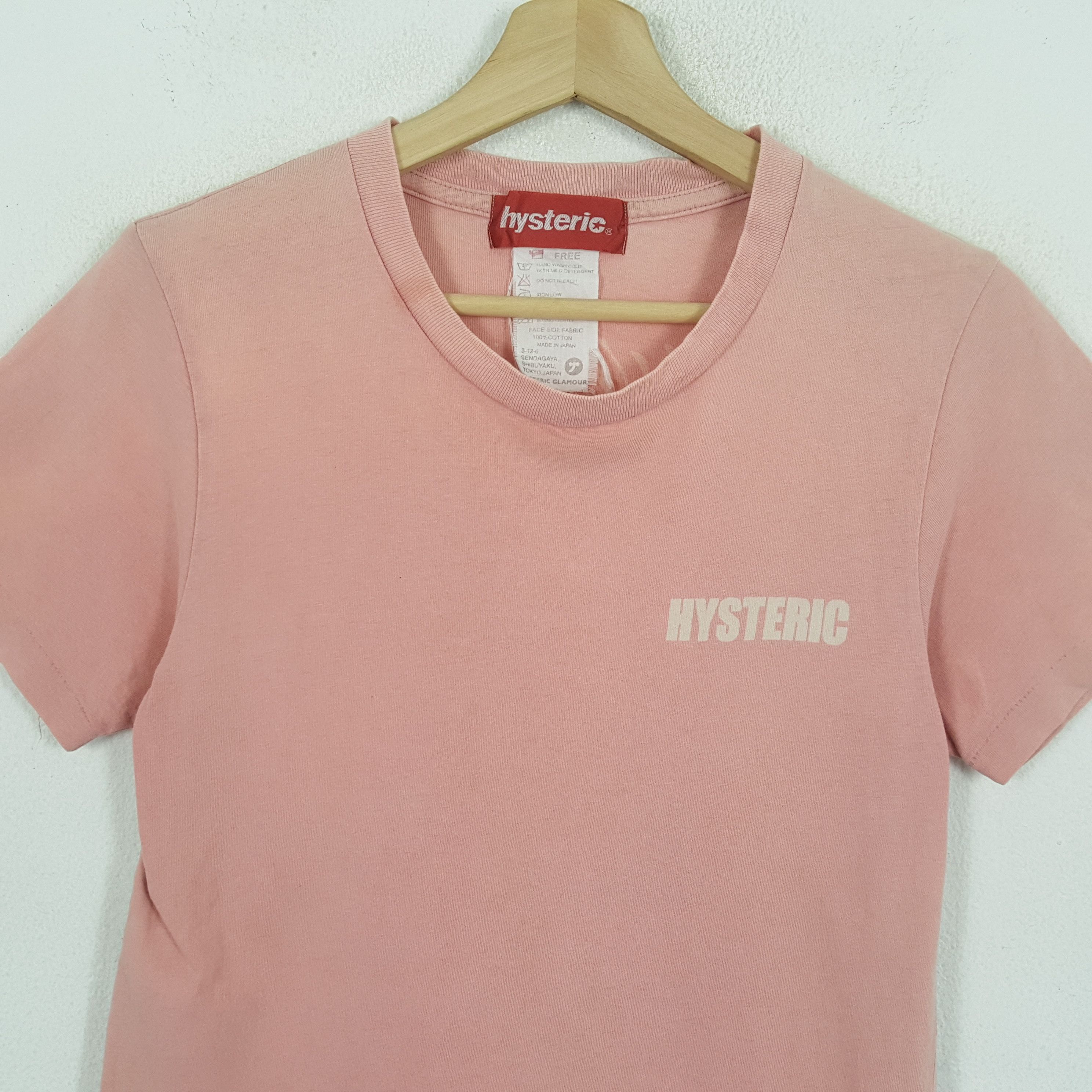 Hysteric Glamour × Japanese Brand × Vintage Vintage HYSTERIC GLAMOUR Japanese Fashion Brand T-Shirts Size XS / US 0-2 / IT 36-38 - 4 Thumbnail