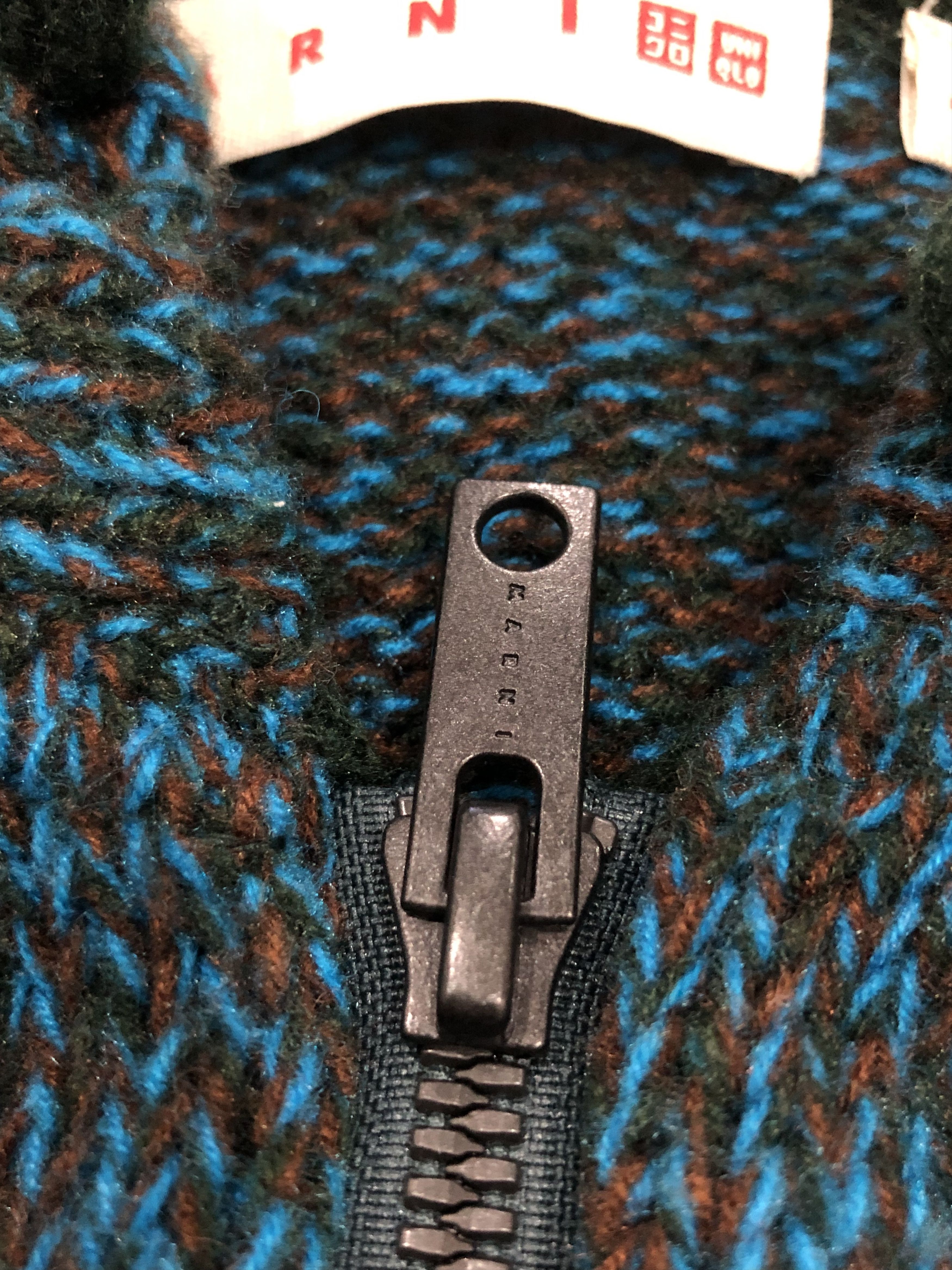 Marni × Uniqlo MARNI x UNIQLO Bi-Color Knitted Hoodie Size US M / EU 48-50 / 2 - 5 Thumbnail