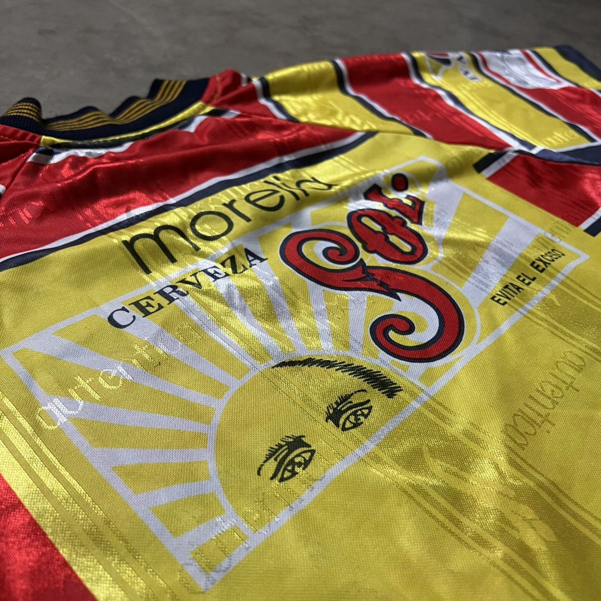 Vintage Vintage 90’s Monarcas Morelia Remini Sport Soccer Jersey Size US XL / EU 56 / 4 - 7 Thumbnail