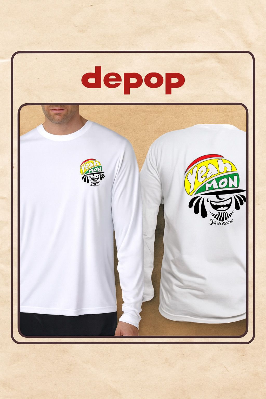 Other Yeah MON” graphic in reggae colors 🌴 Size US M / EU 48-50 / 2 - 1 Preview