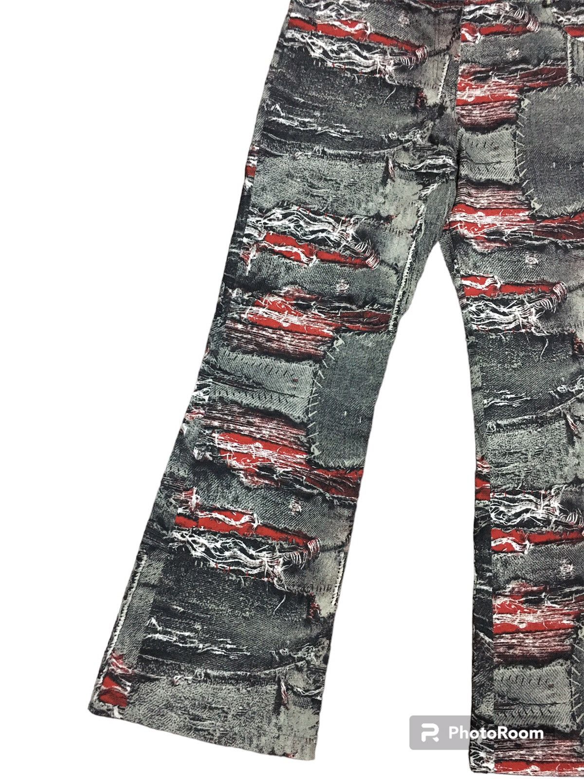 Japanese Brand 💥ACC OFFERS💥 Flare Maille Demoiselle Print ifsixlgbstyle Size US 29 - 7 Thumbnail