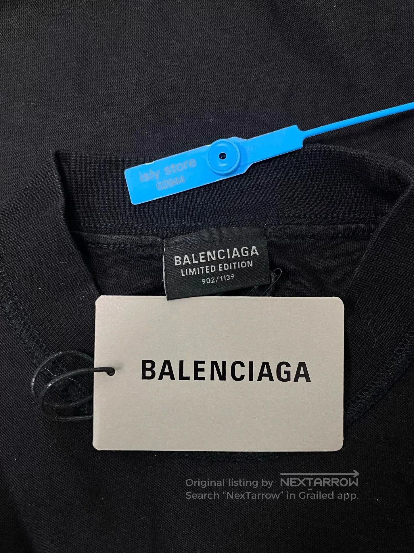 Balenciaga Balenciaga BFRND Logo Print Crew Neck T-Shirt. Size US L / EU 52-54 / 3 - 5 Thumbnail
