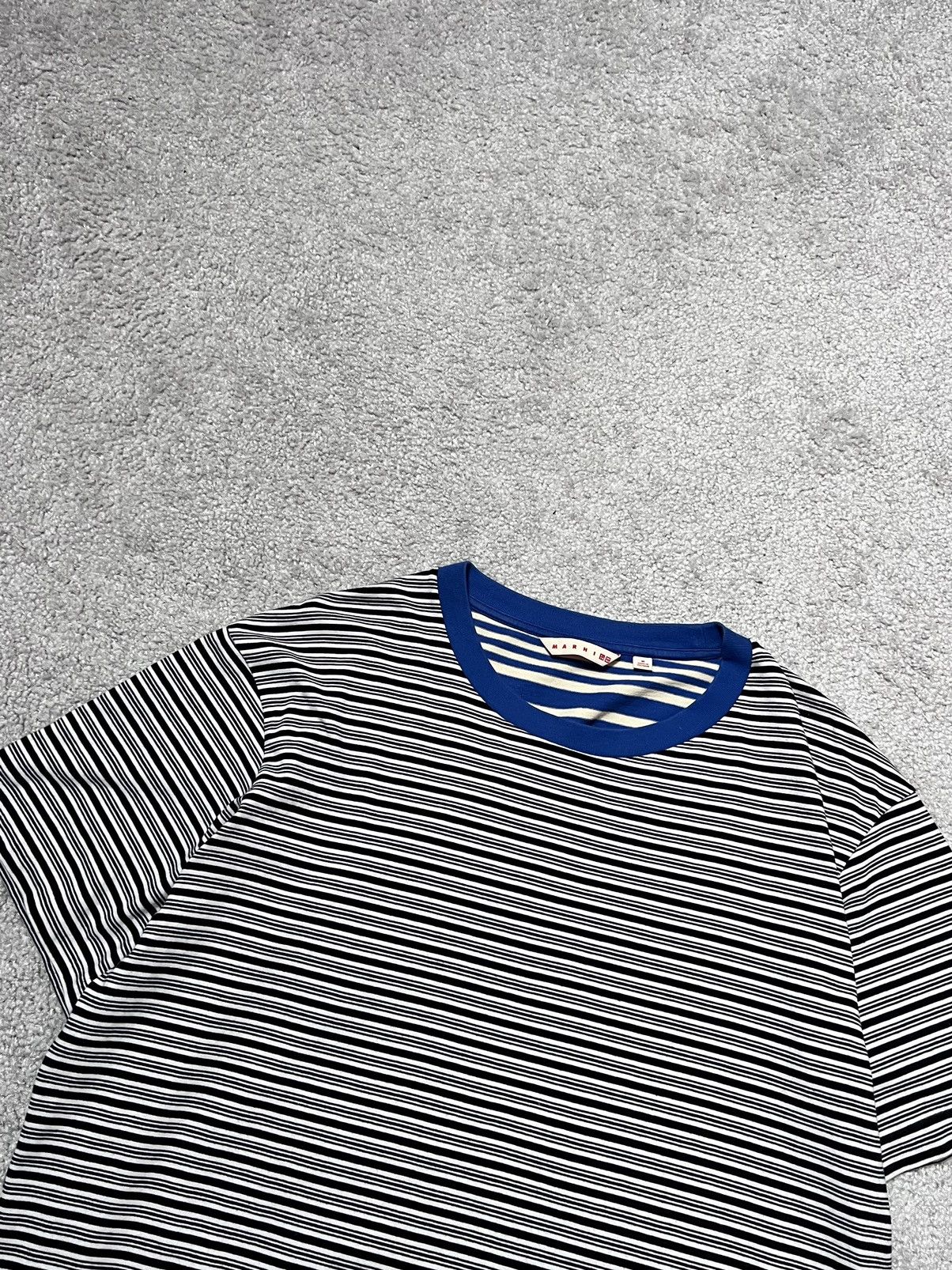 Marni × Uniqlo MARNI x Uniqlo Stripes Wide T-shirt Size M Size US M / EU 48-50 / 2 - 3 Thumbnail